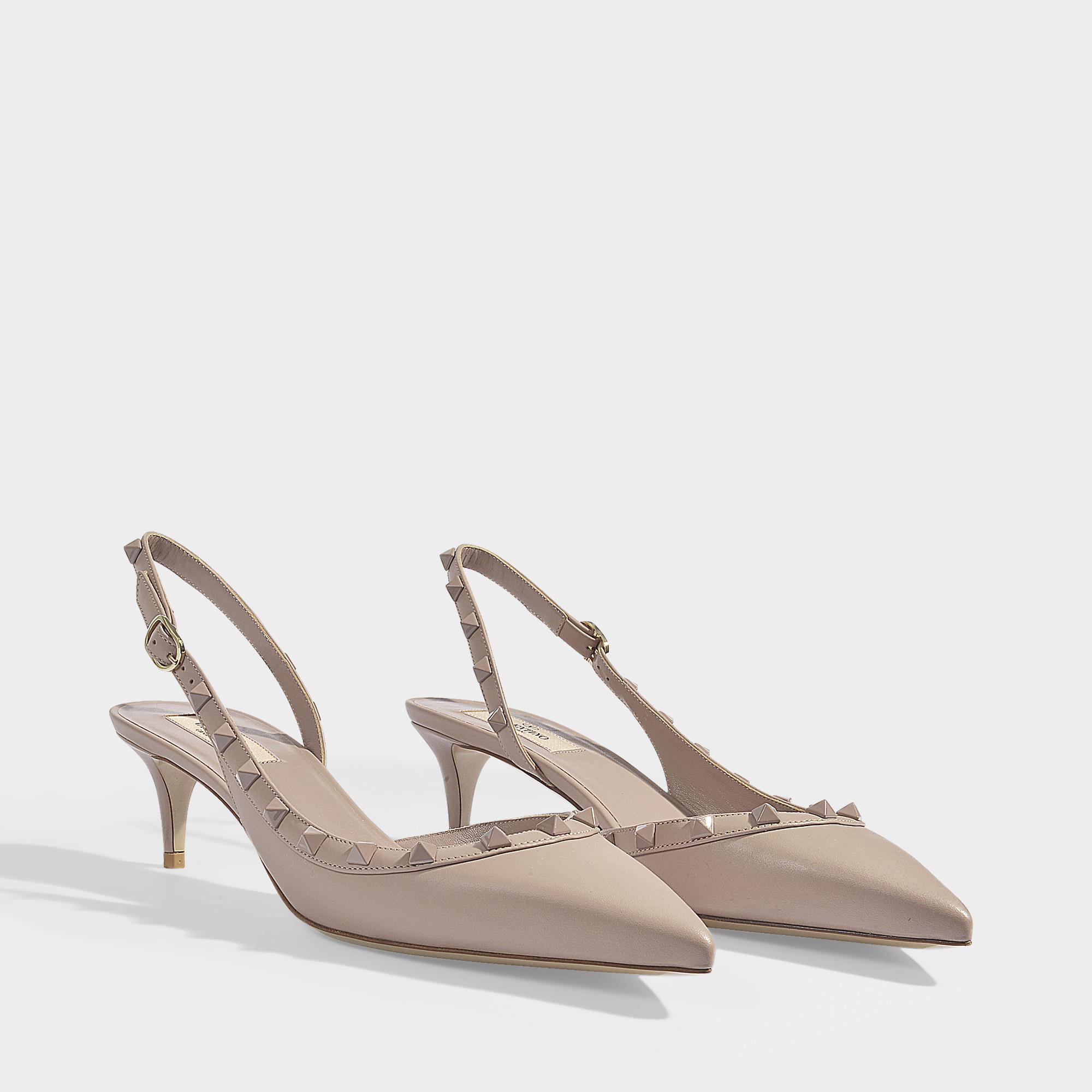 rockstud slingback