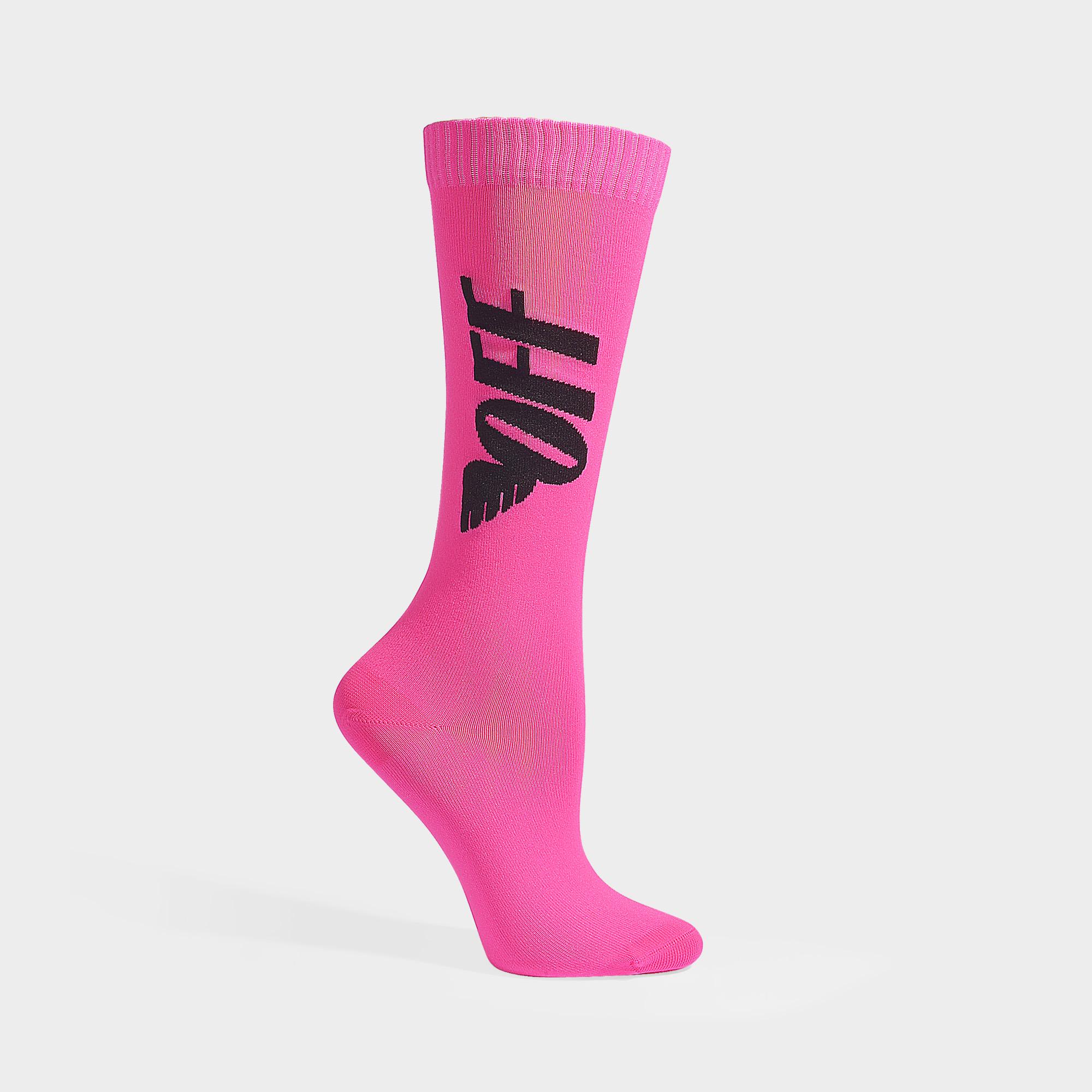 off white socks neon