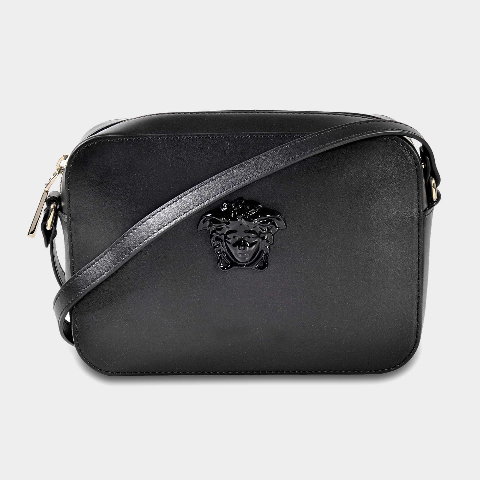 Versace Palazzo Camera Bag in Black | Lyst