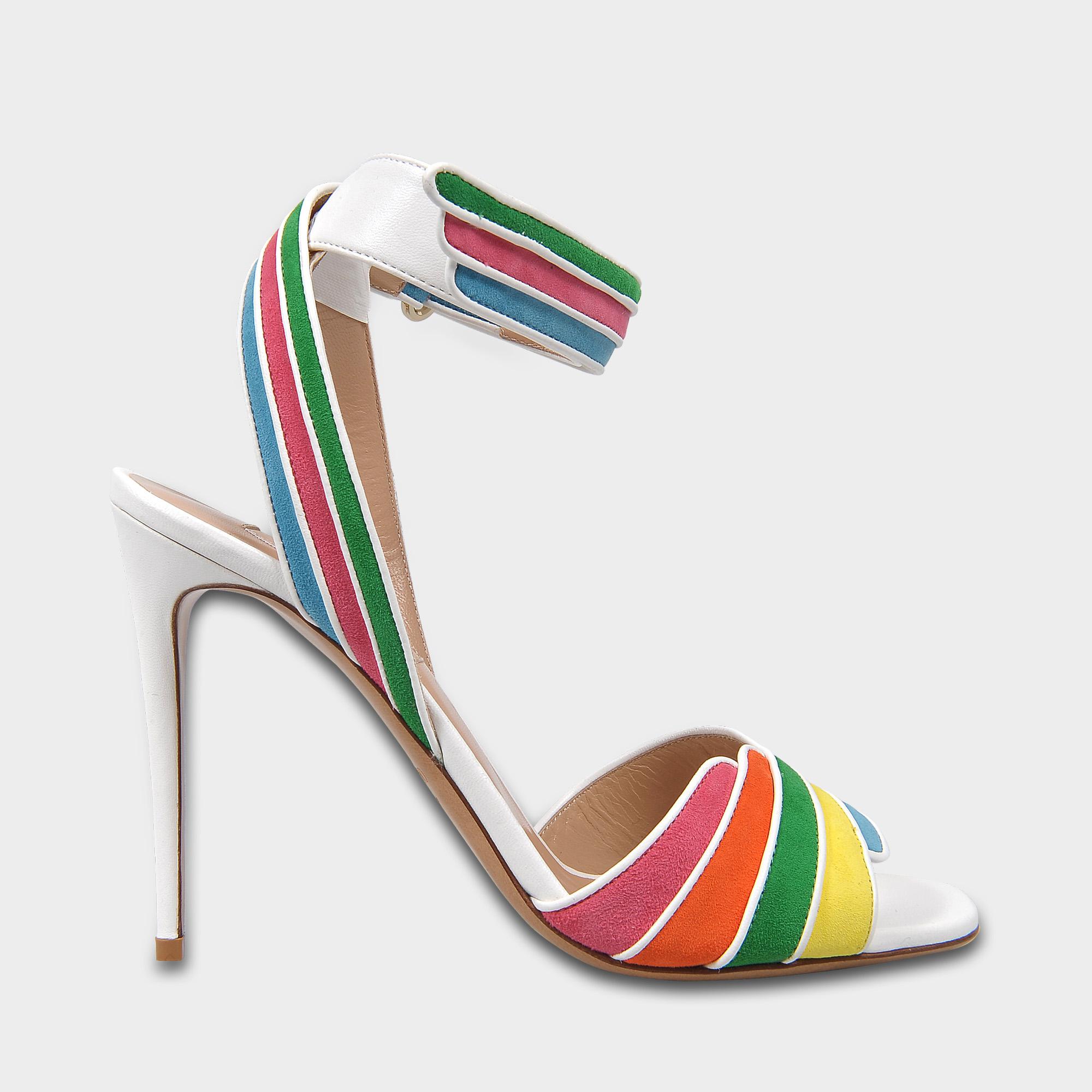 valentino rainbow sandals