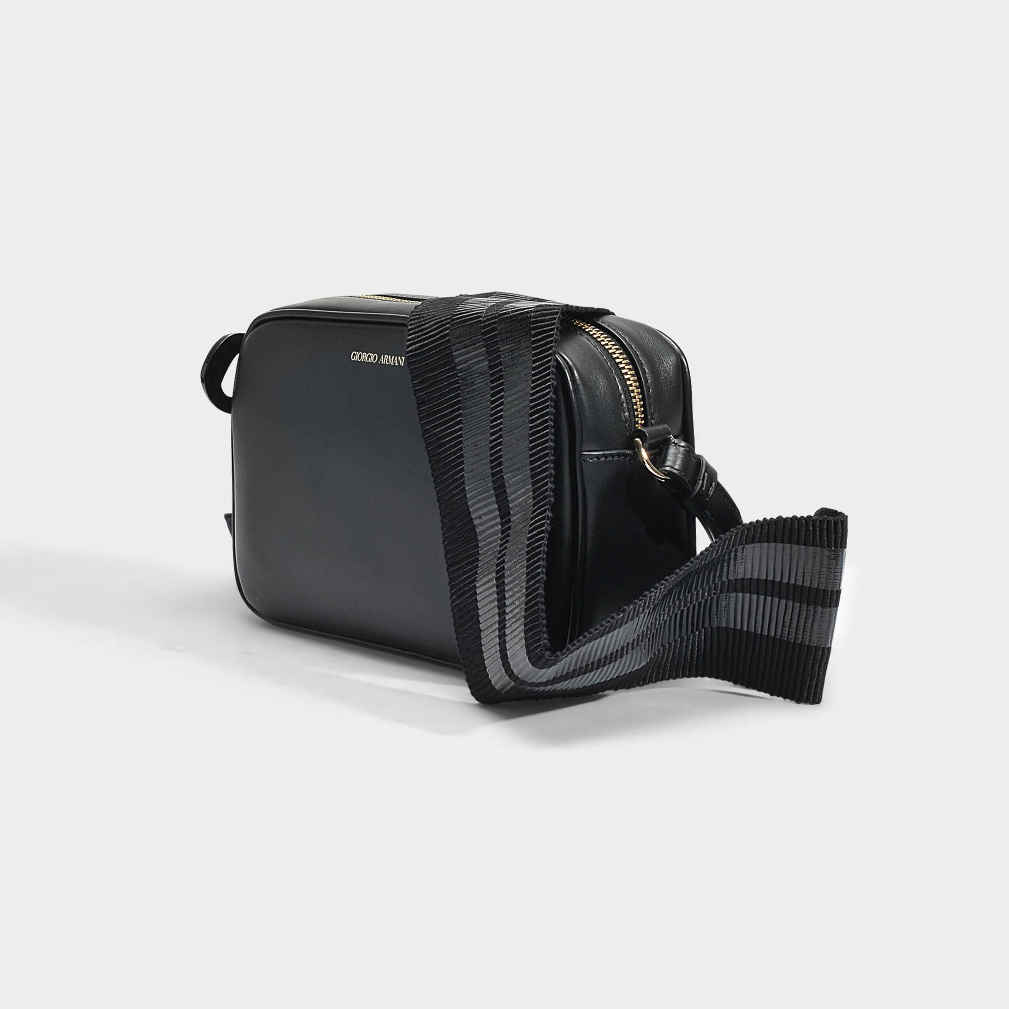 Giorgio Armani Camera Bag in Black | Lyst