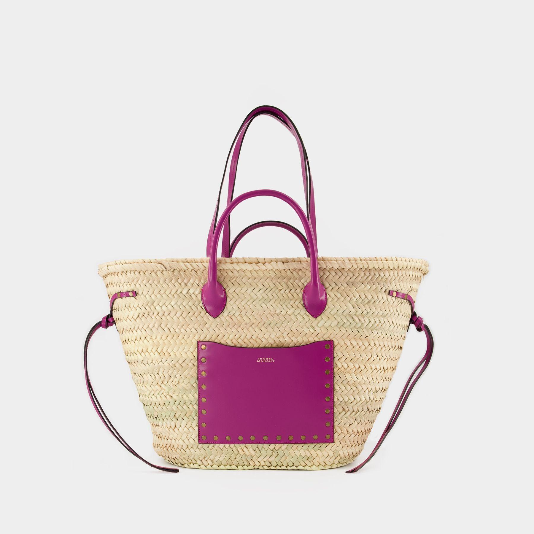 Isabel Marant Cadix-ge Tote Bag - - Multi - Paille in Pink | Lyst Canada