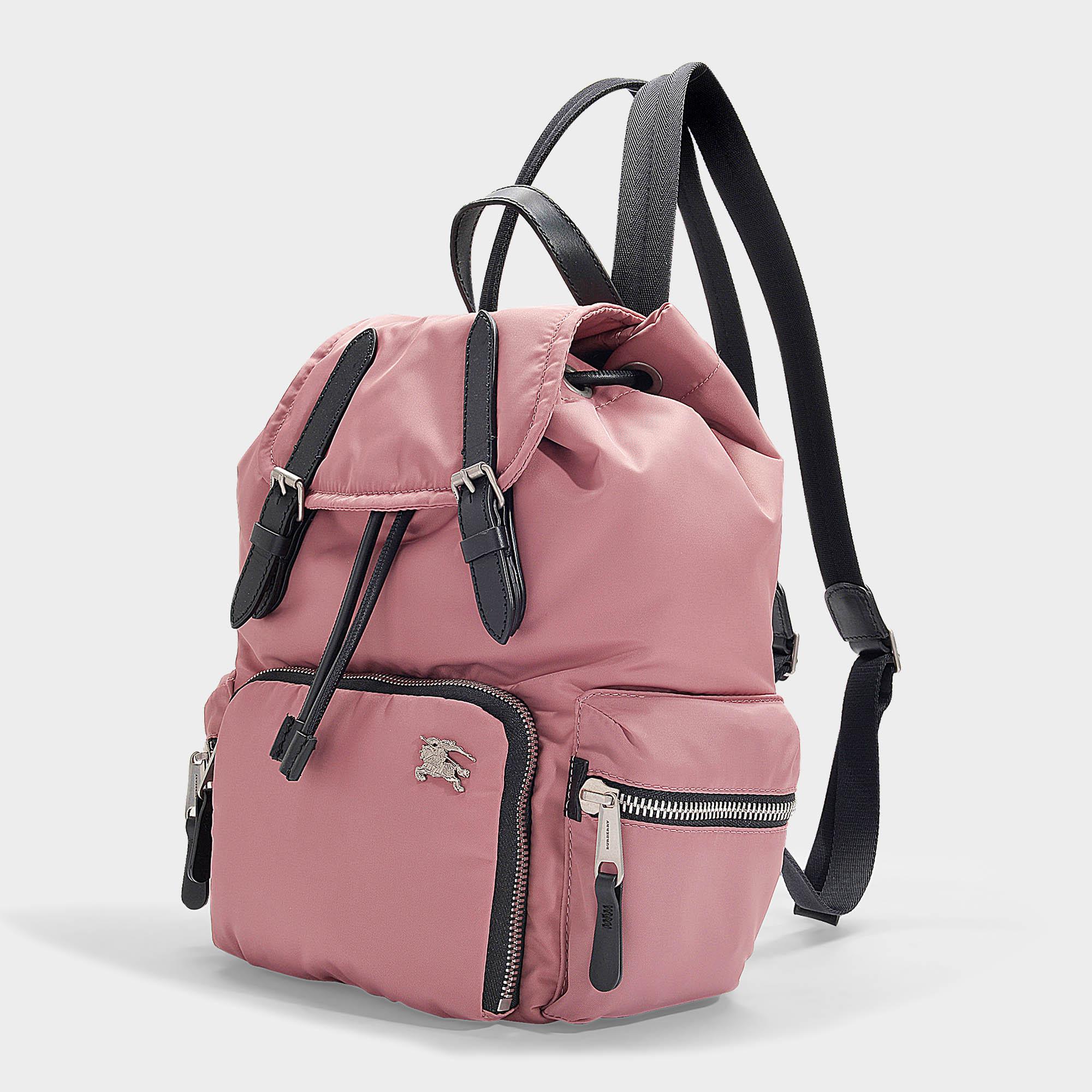 burberry pink backpack