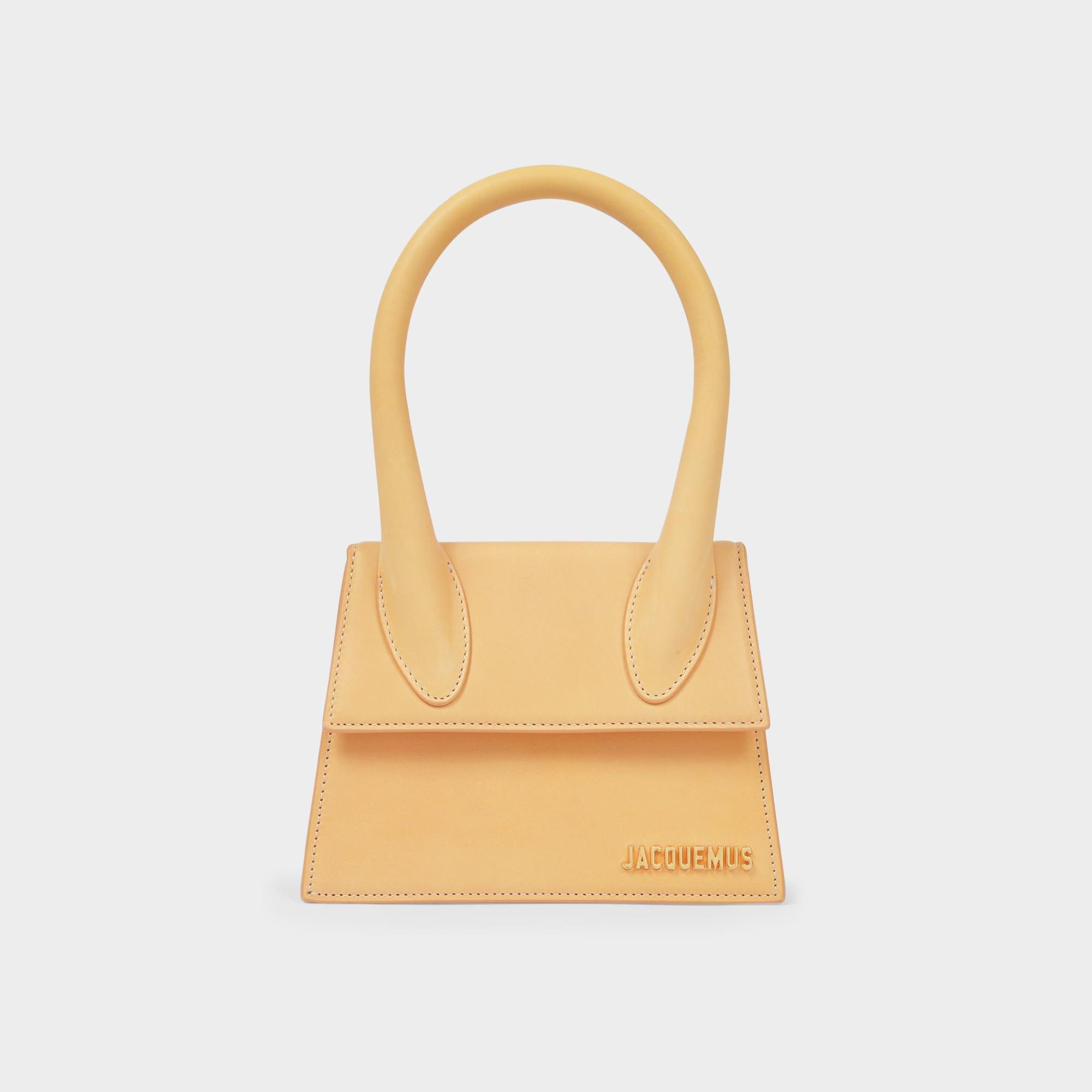 Jacquemus Le Chiquito Moyen Bag In Light Brown Leather | Lyst UK
