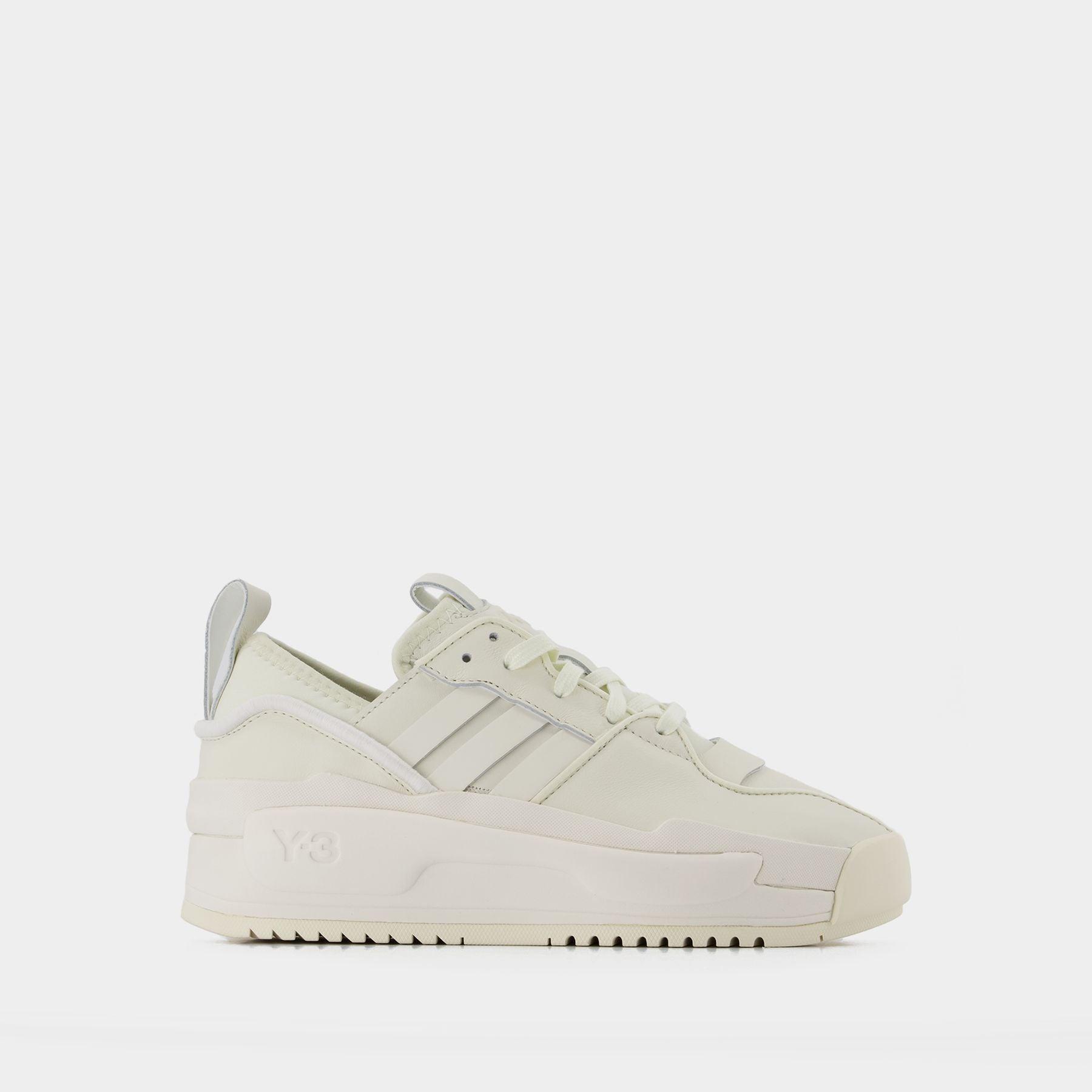 Y-3 Rivalry Sneakers - - Off-white - Leather | Lyst