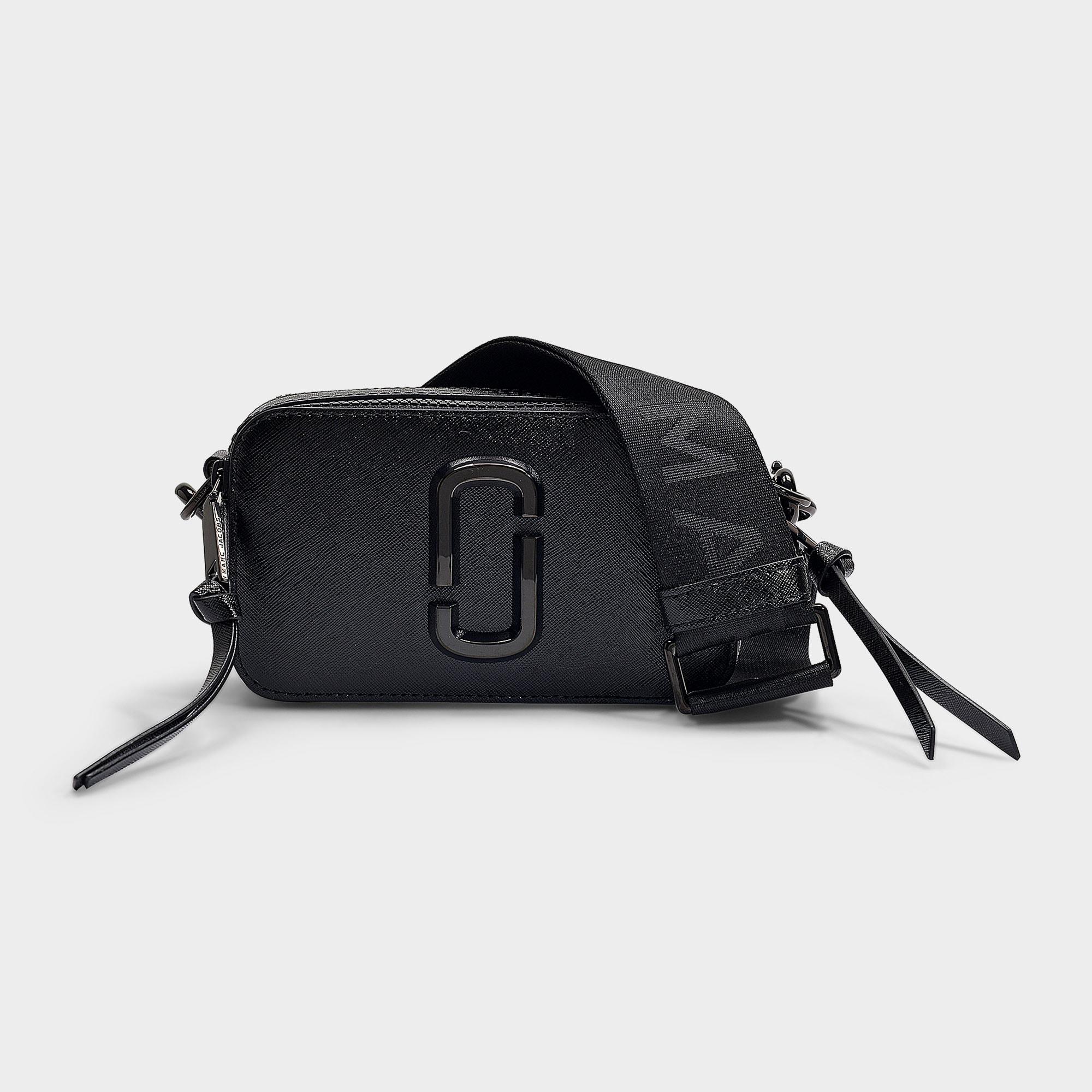 Marc Jacobs Leather Snapshot Dtm Camera Bag in Black - Lyst