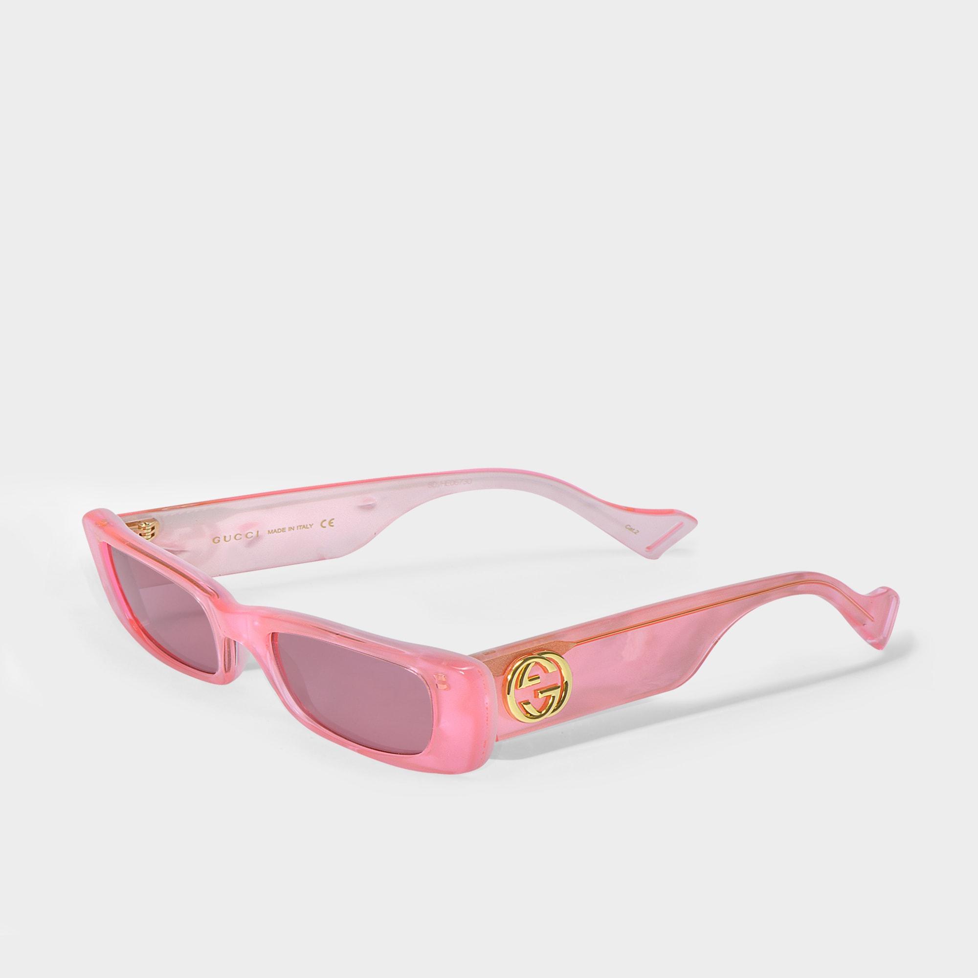 pink gucci shades