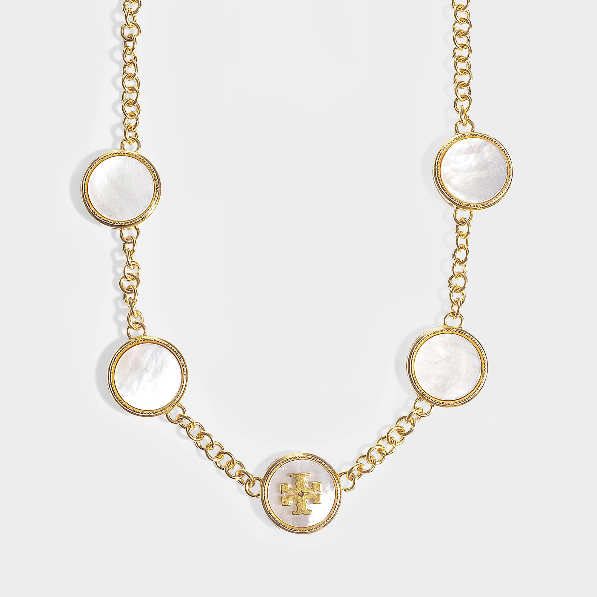 Tory Burch Pearl Necklace Flash Sales 