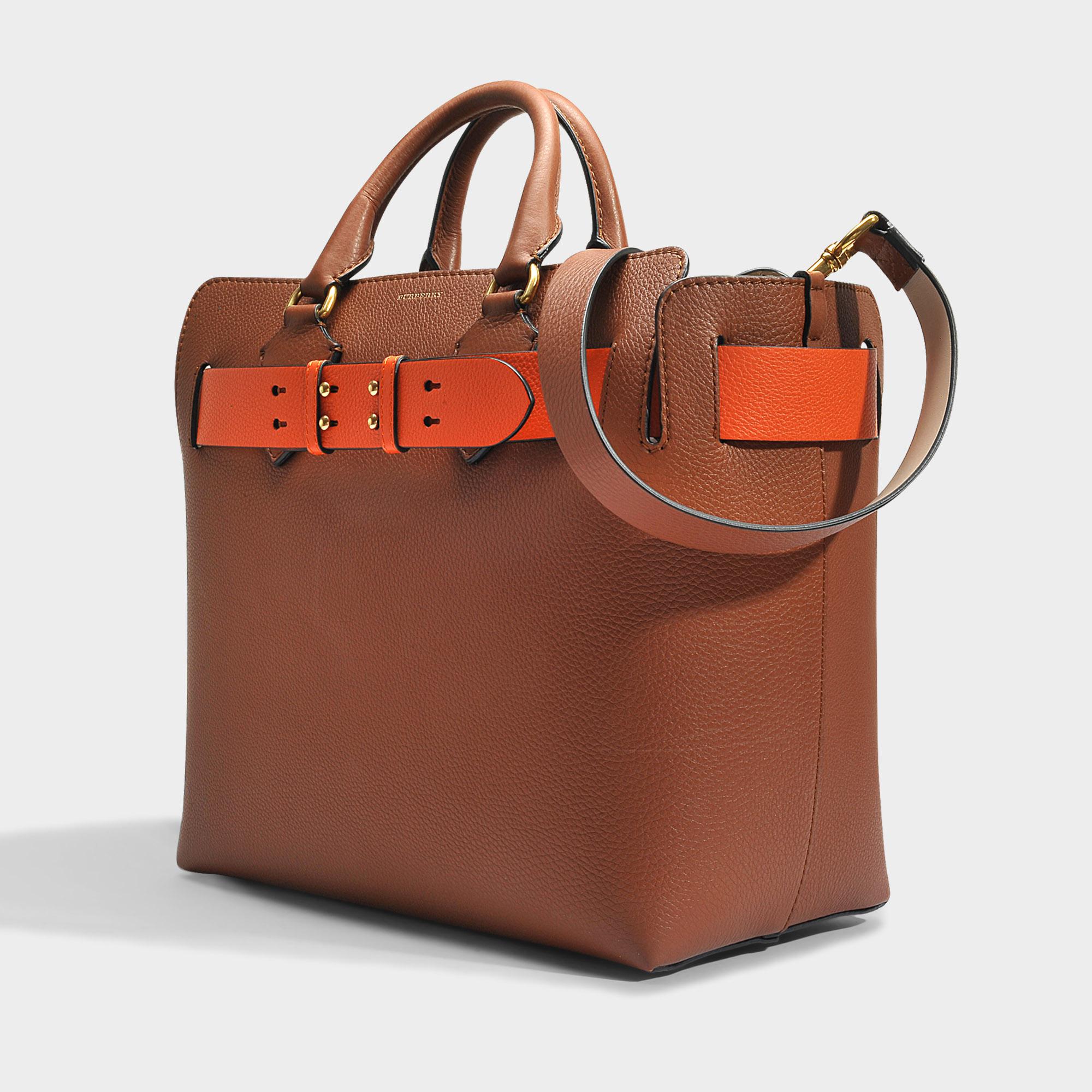 Burberry Belt Bag Medium In Tan Marais Leather | Lyst