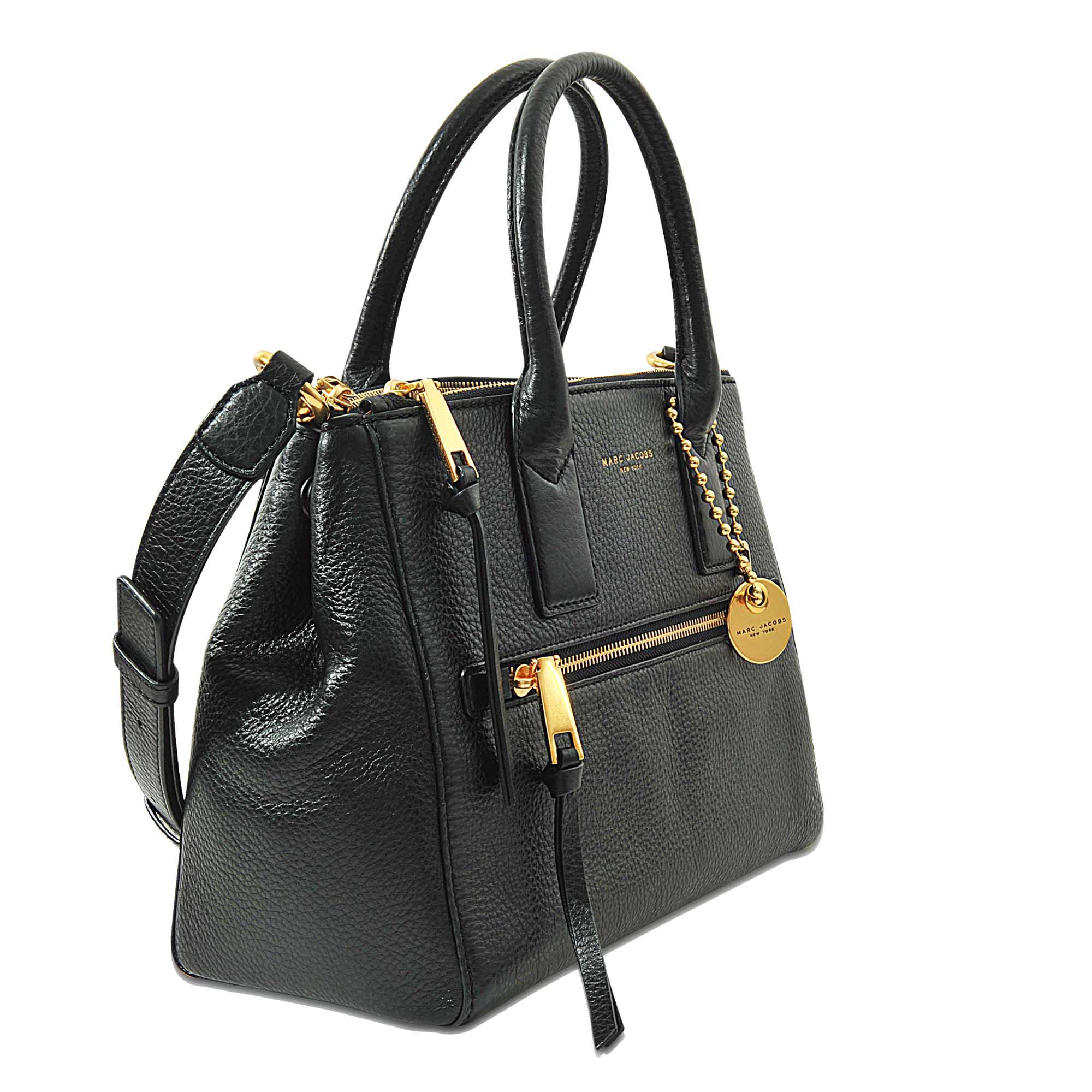 Marc Jacobs Leather Recruit Ew Tote Bag in Black - Lyst