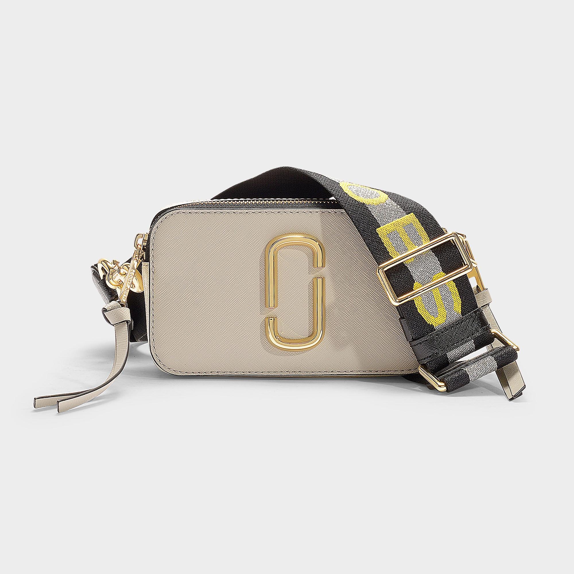 Marc Jacobs Snapshot Bag In Beige Leather in Natural Lyst
