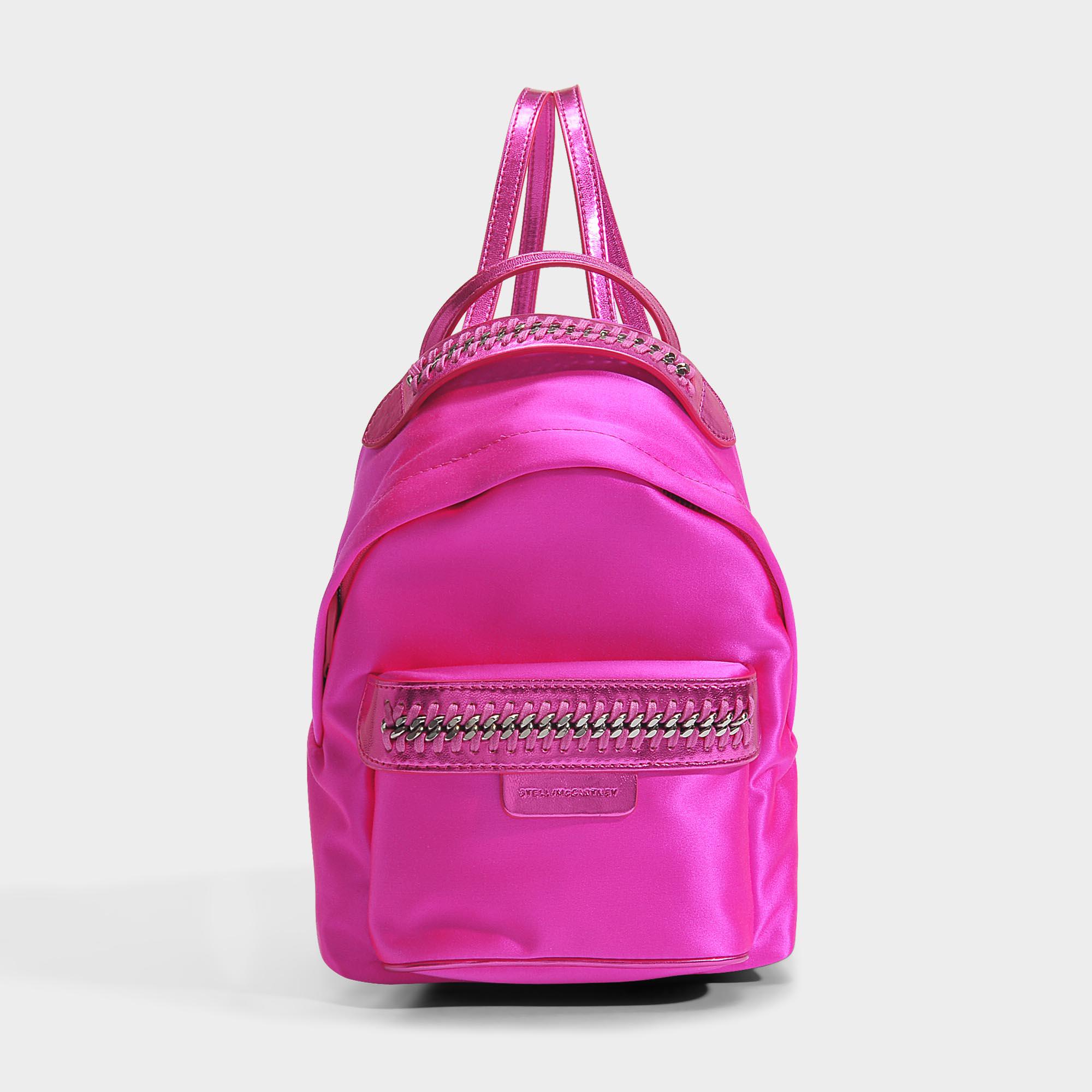 hot pink mini backpack