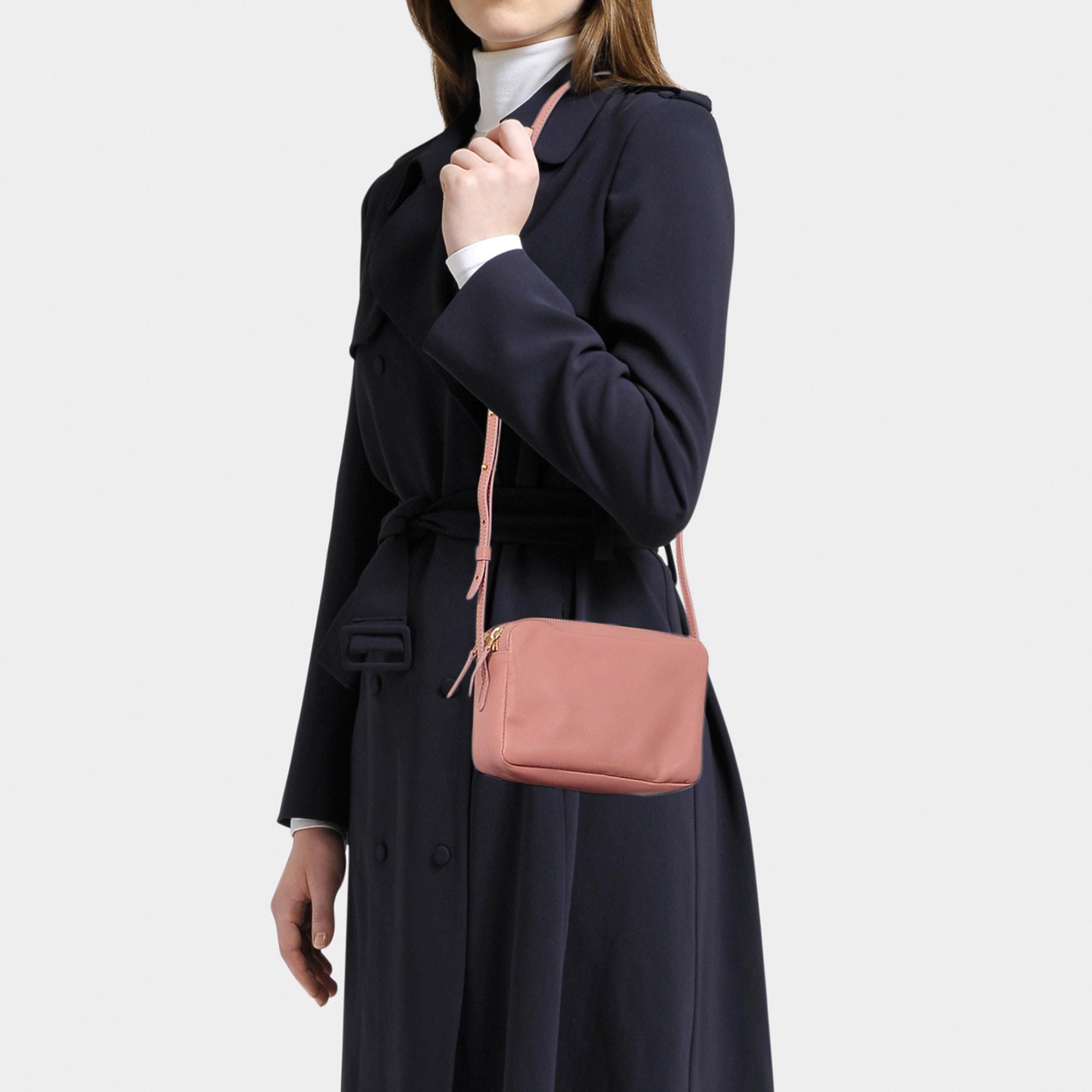 mansur gavriel double zip crossbody