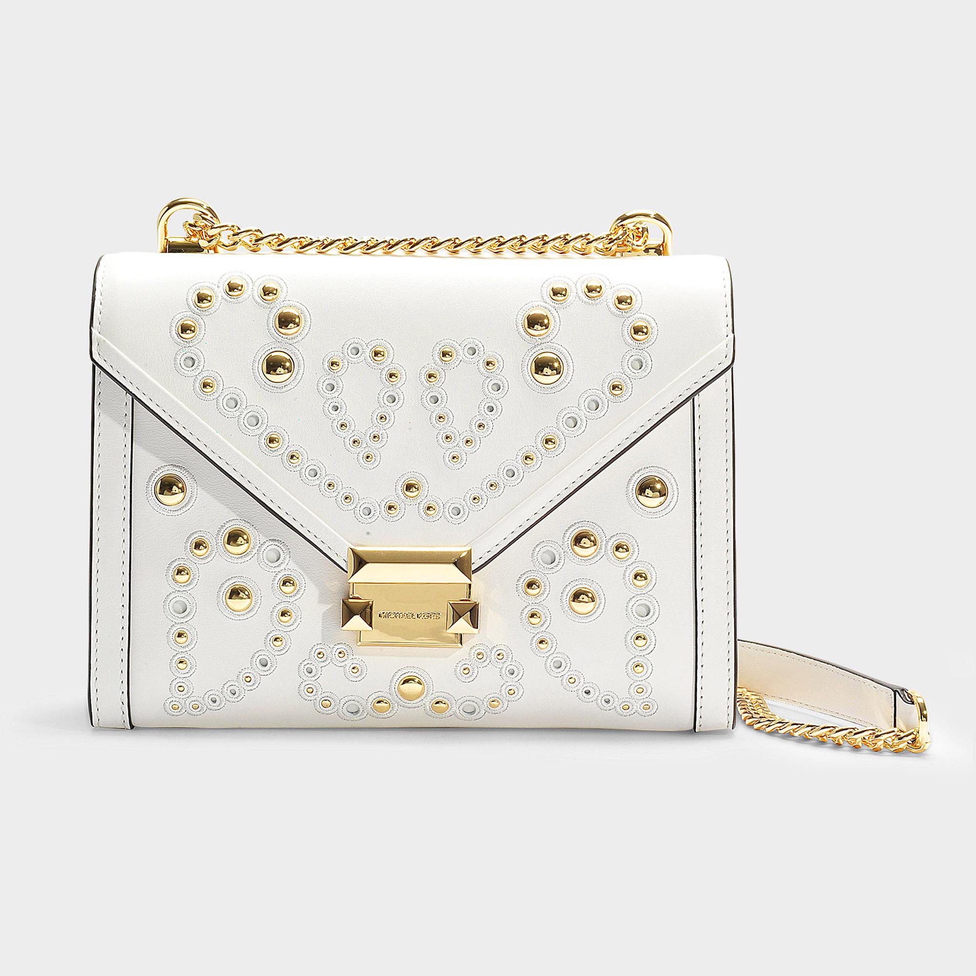 Michael kors whitney bag white sales