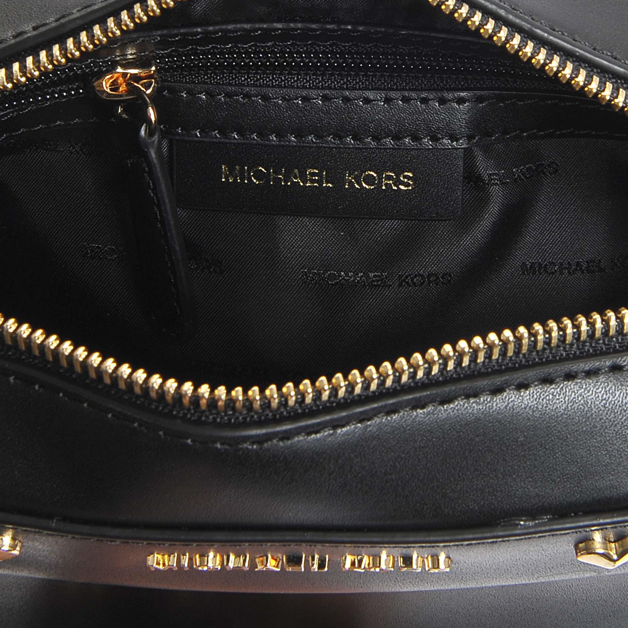 Michael Kors Ginny Leather Camera Bag