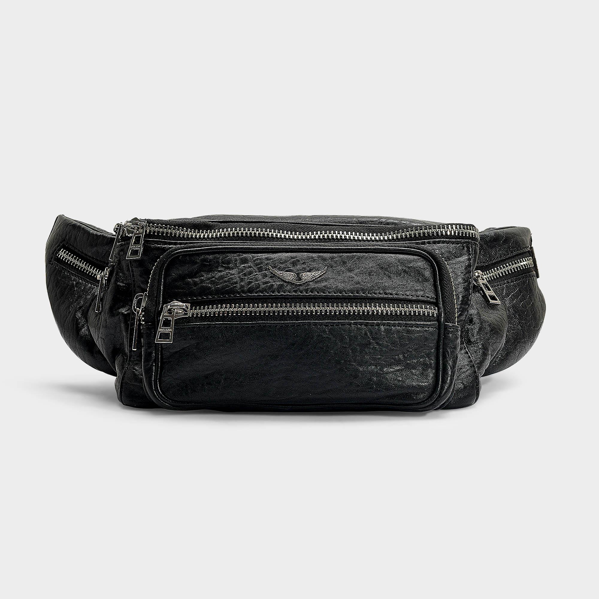 anti theft backpack leather