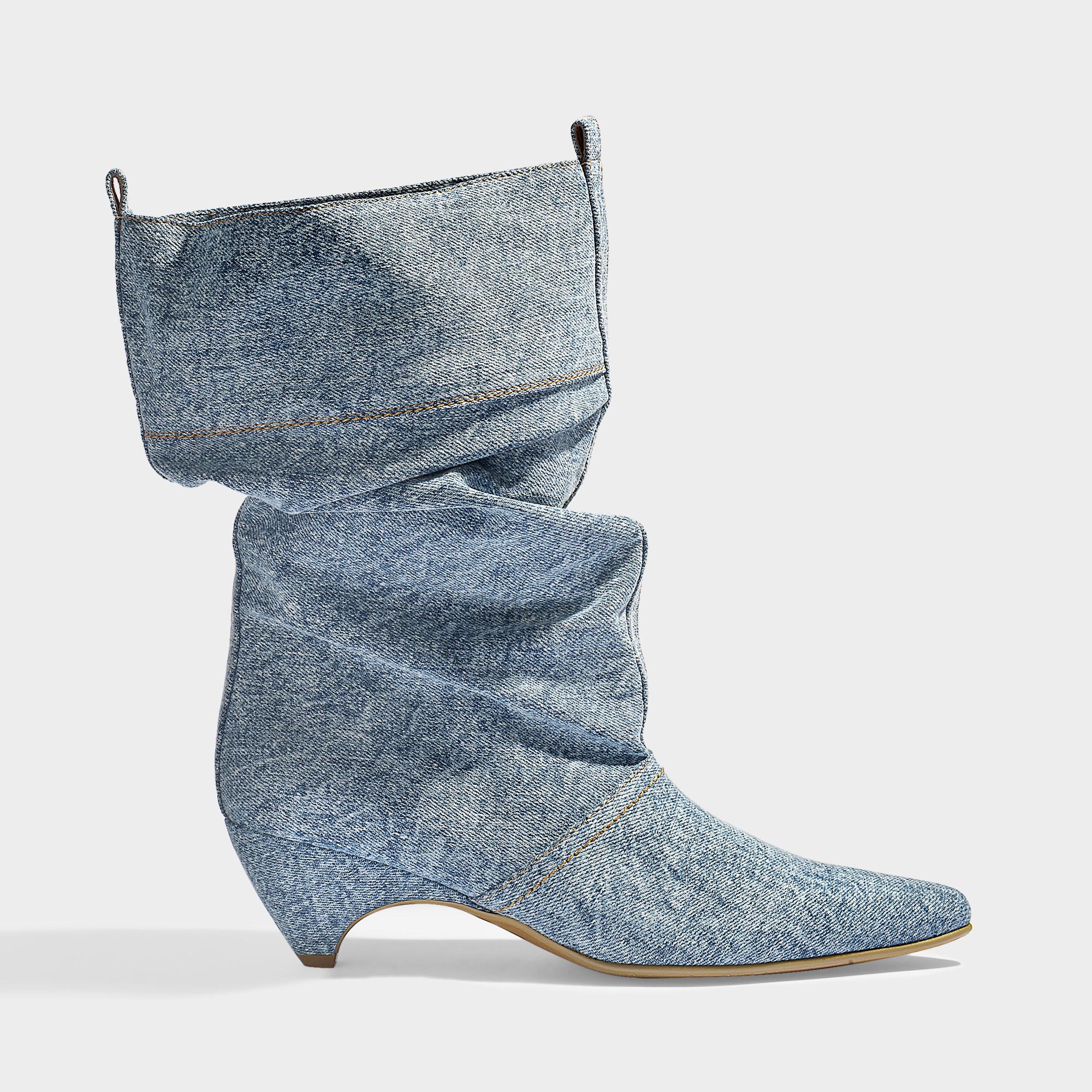 stella mccartney slouchy boots