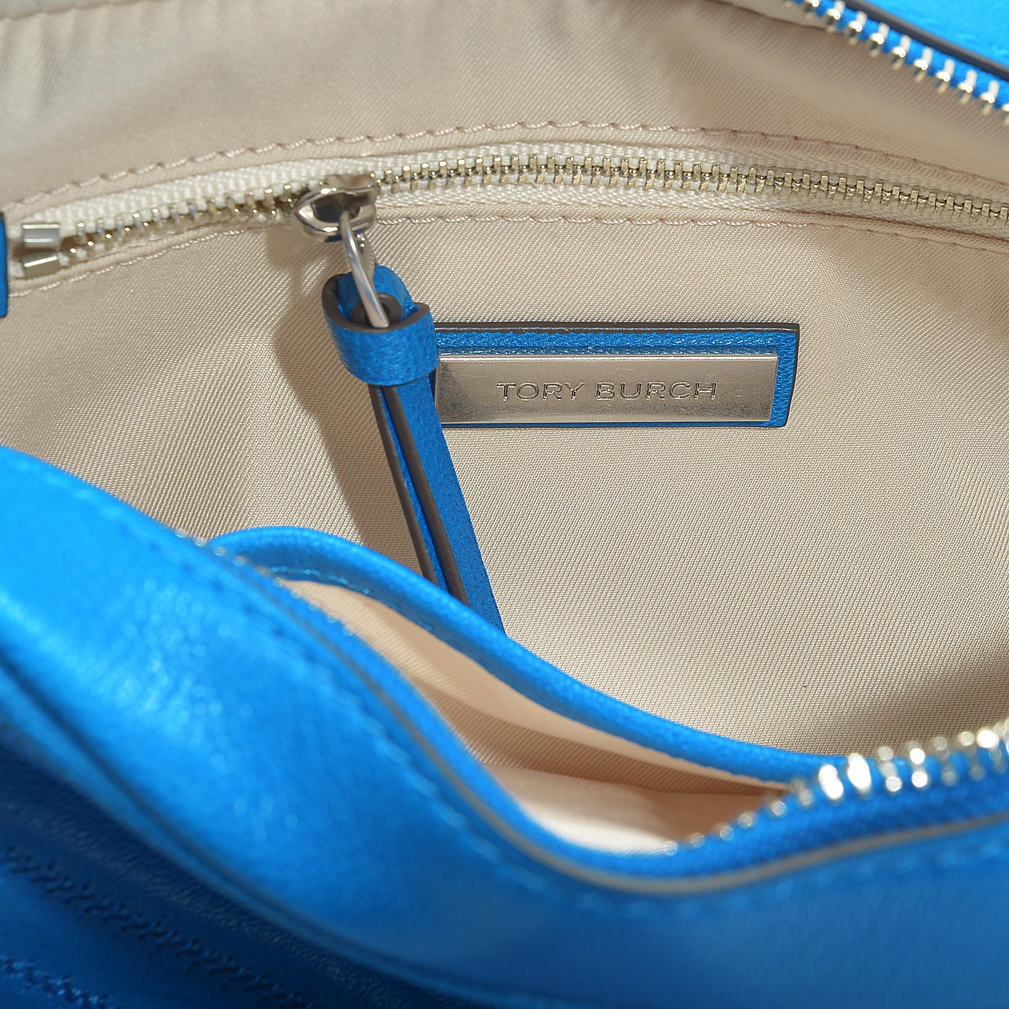 tory burch bright tropical blue