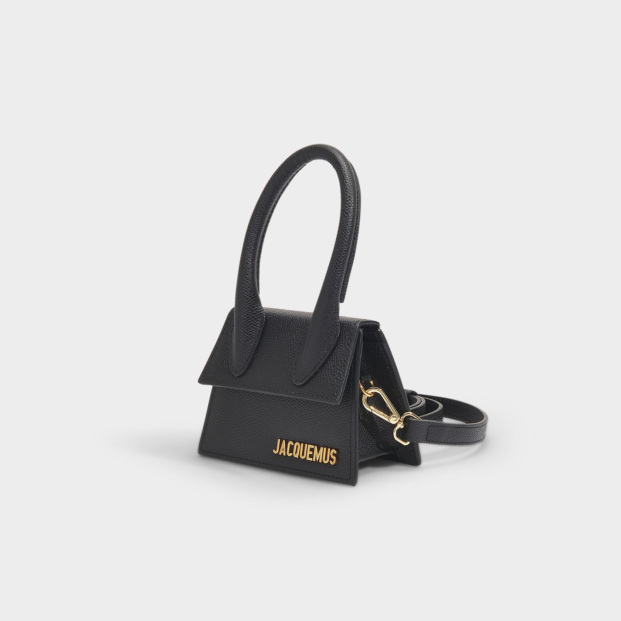 Jacquemus Le Chiquito Bag In Black Calfskin - Lyst
