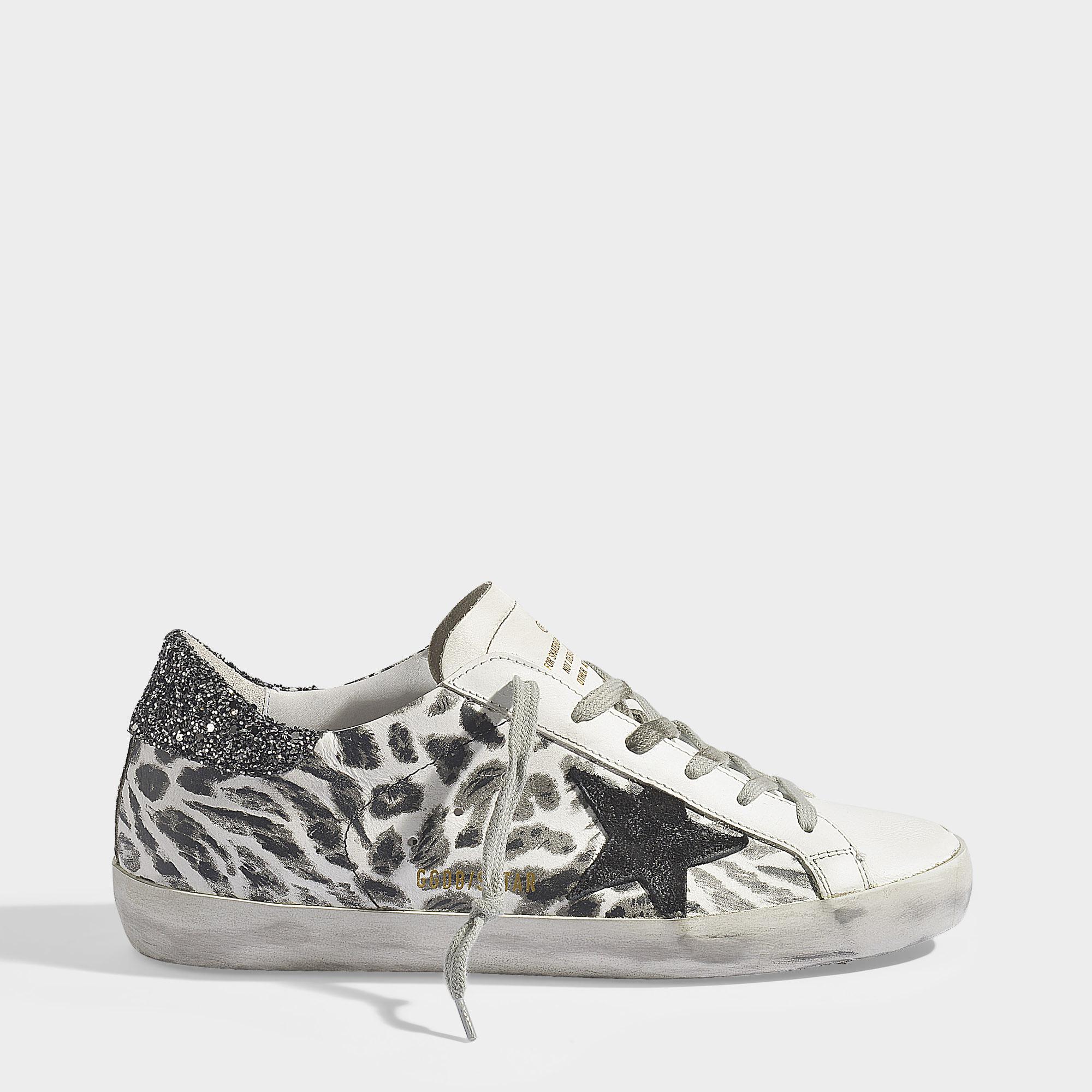 superstar leopard noir