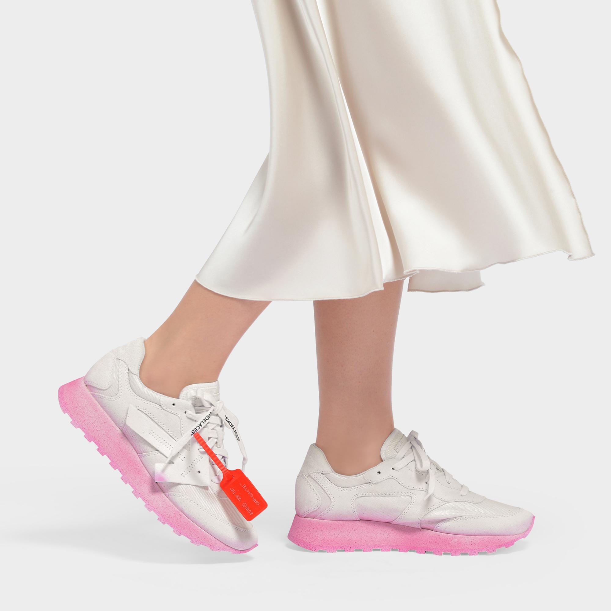 off white degrade sneakers