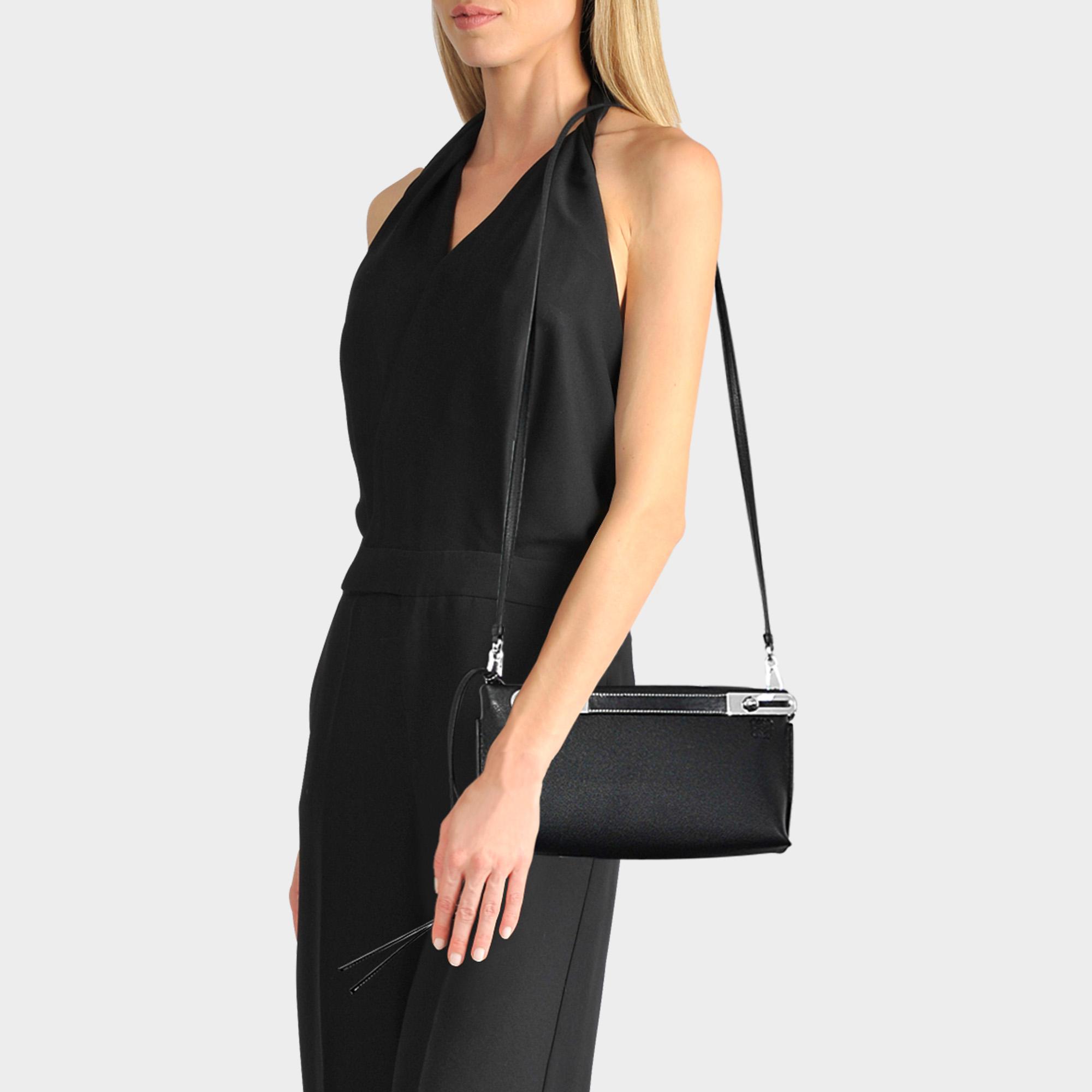 Loewe Leather Missy Small Bag In Black 