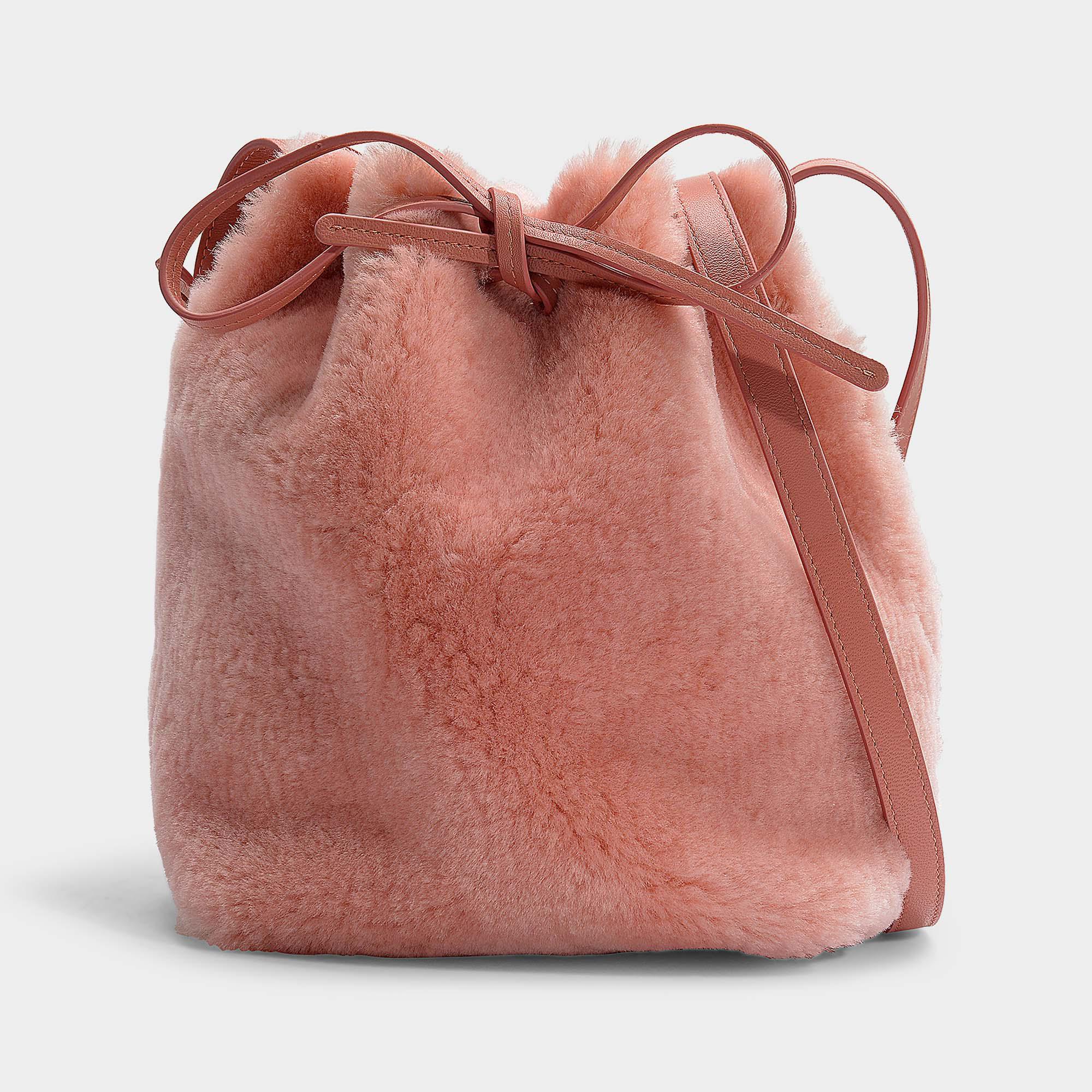 mansur gavriel shearling bag