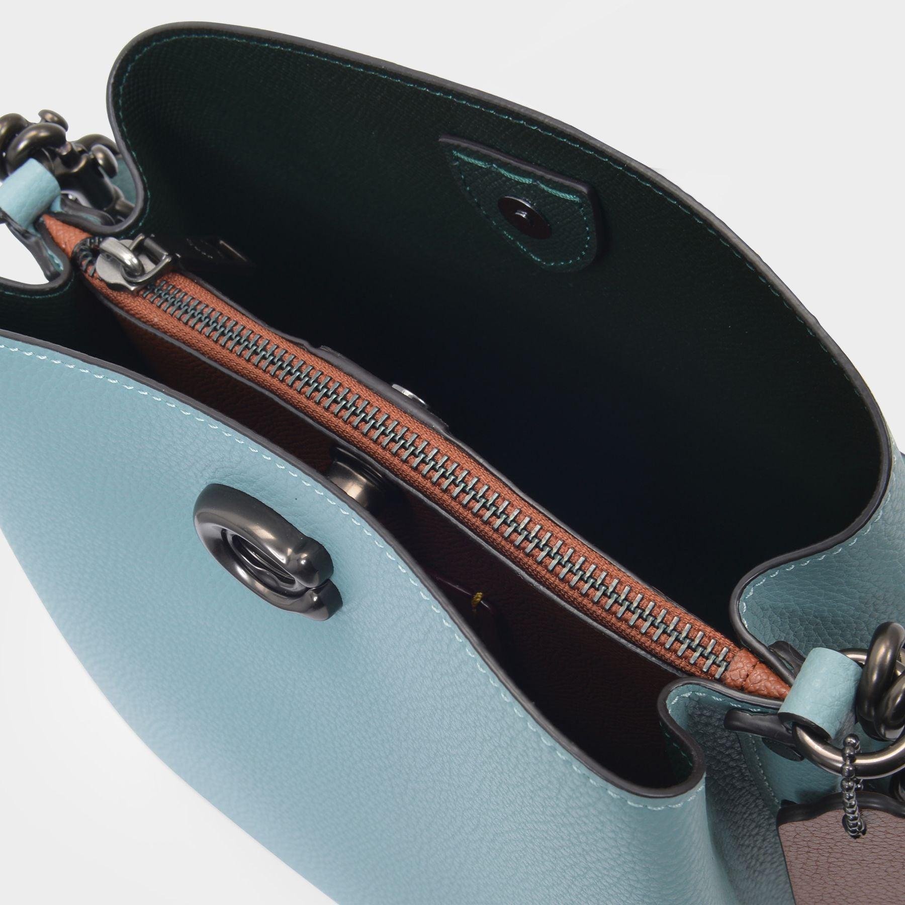 COACH Willow Bucket Bag in Green Lyst