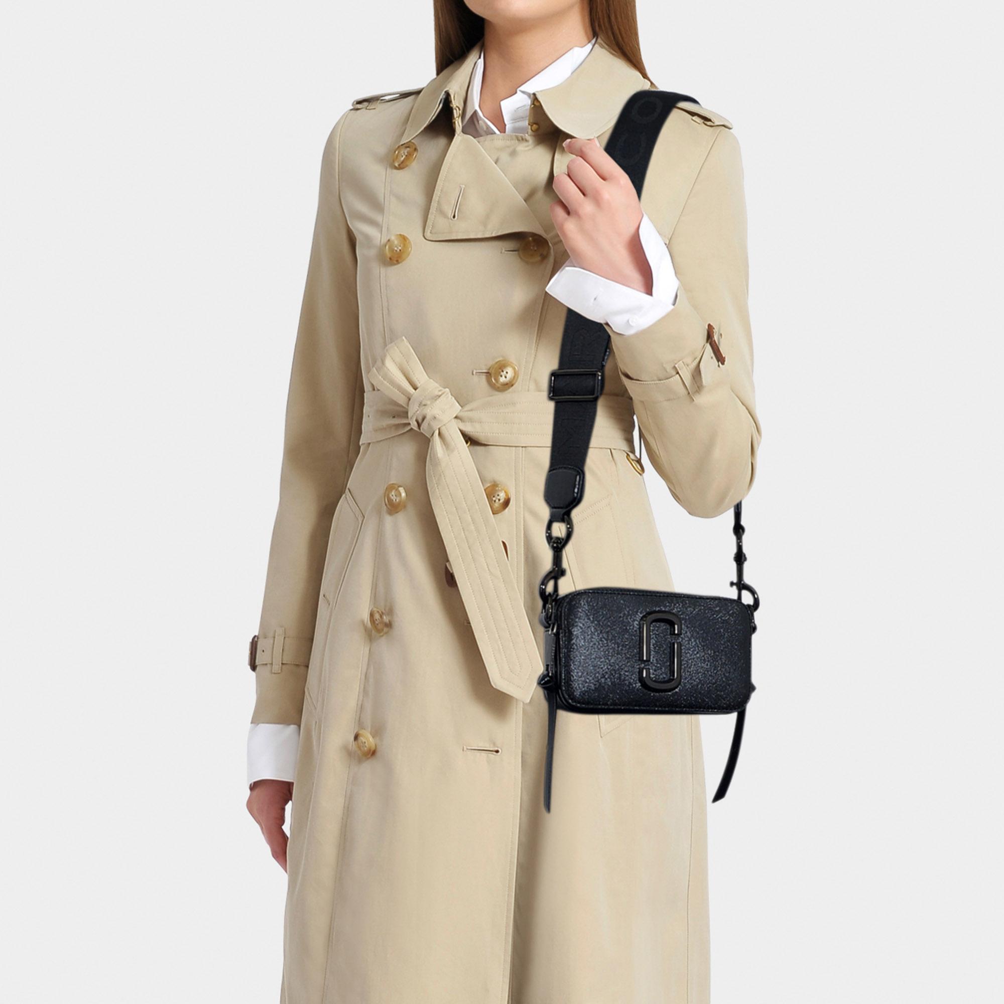 Marc Jacobs Leather Snapshot Dtm Camera Bag in Black - Lyst