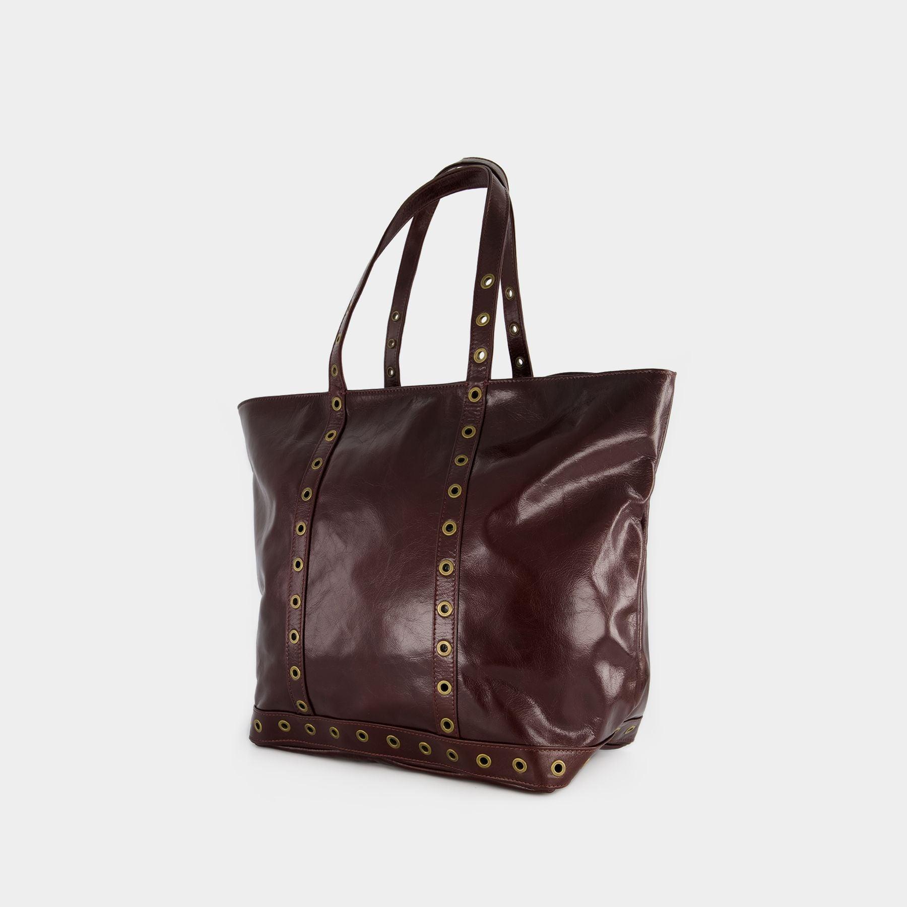 Vanessa Bruno Cabas L Tote - - Leather - Chocolate in Brown | Lyst