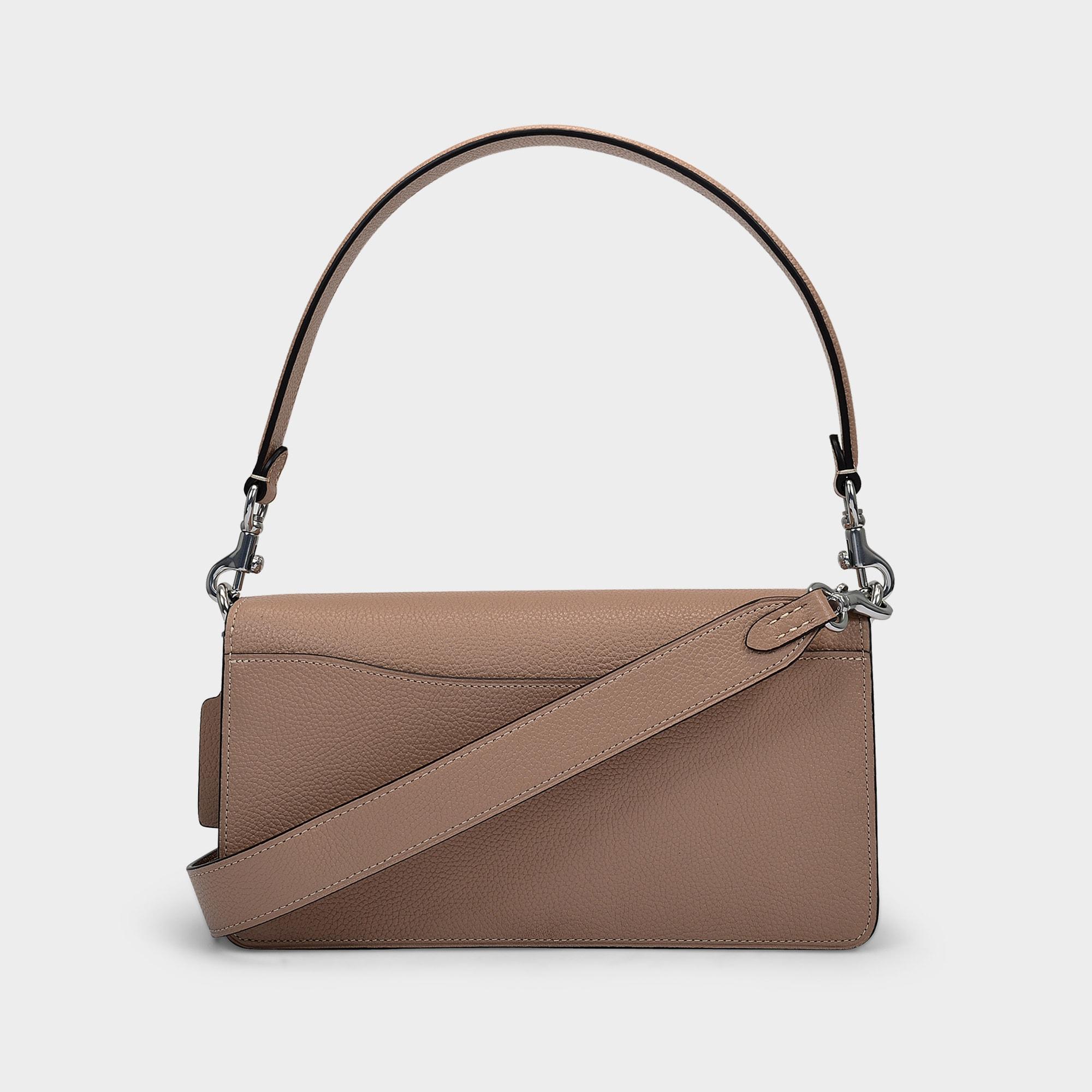 COACH Tabby 26 Shoulder Bag In Taupe Leather in Brown (Natural) - Lyst