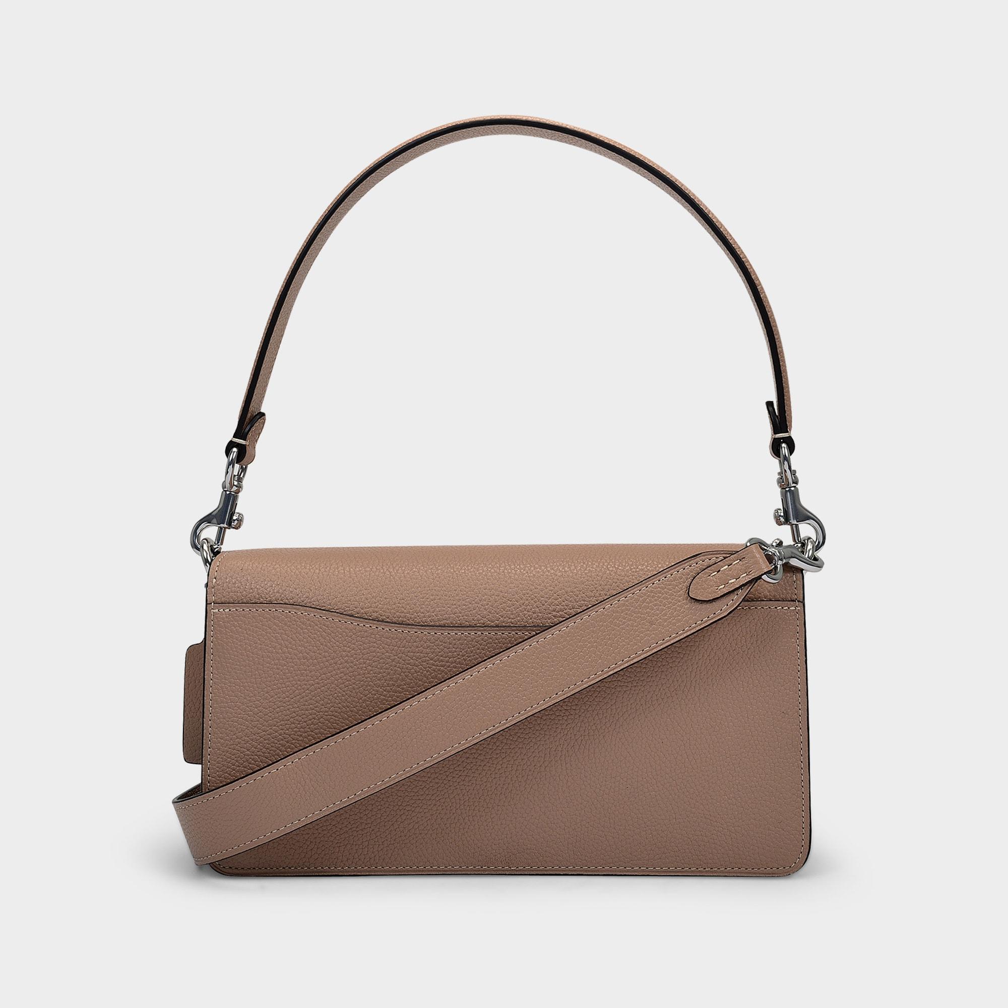 COACH Tabby 26 Shoulder Bag In Taupe Leather in Brown (Natural) Lyst