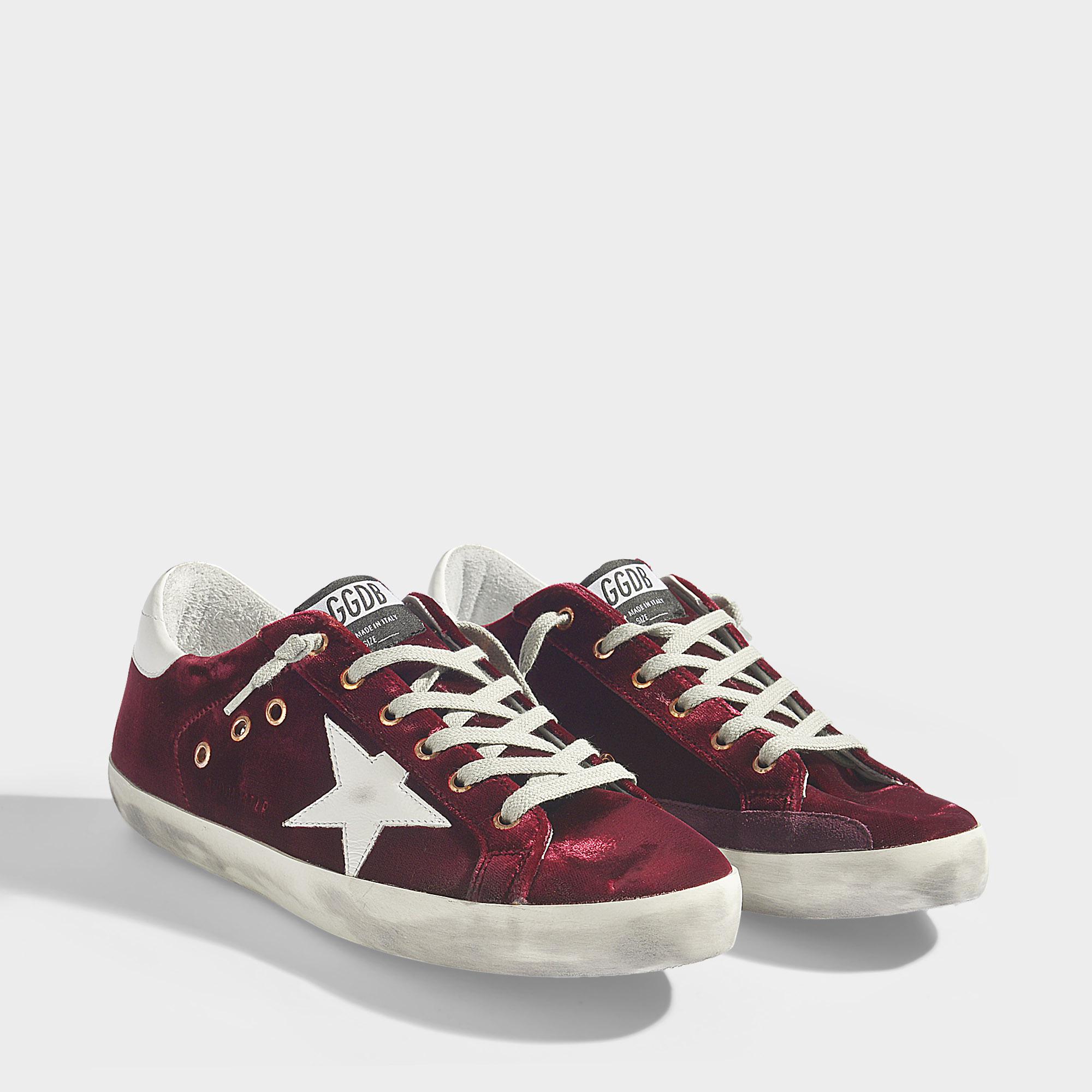 Golden goose best sale maroon