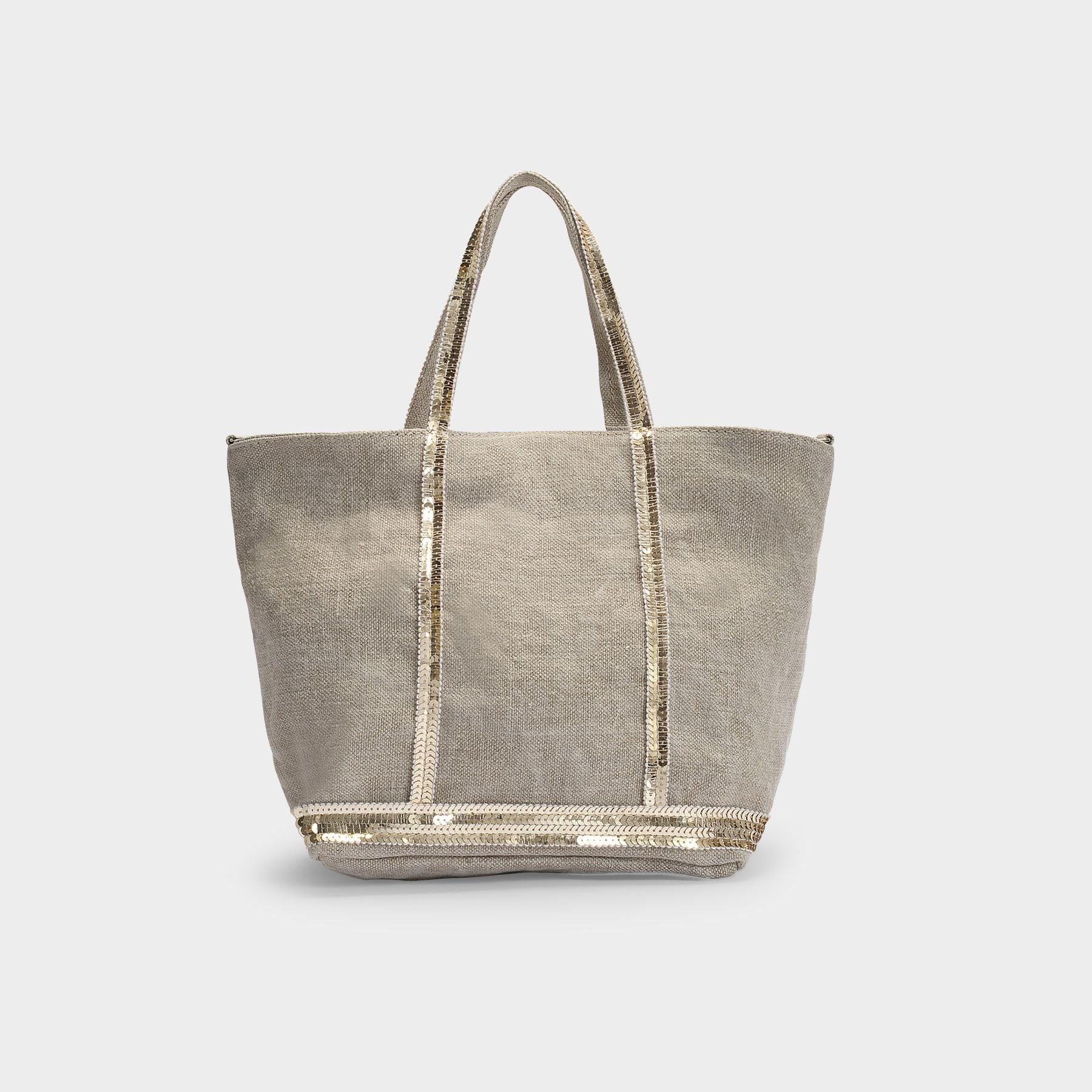 Vanessa Bruno Cabas S Tote Bag - - Sand - Linen in Gray | Lyst