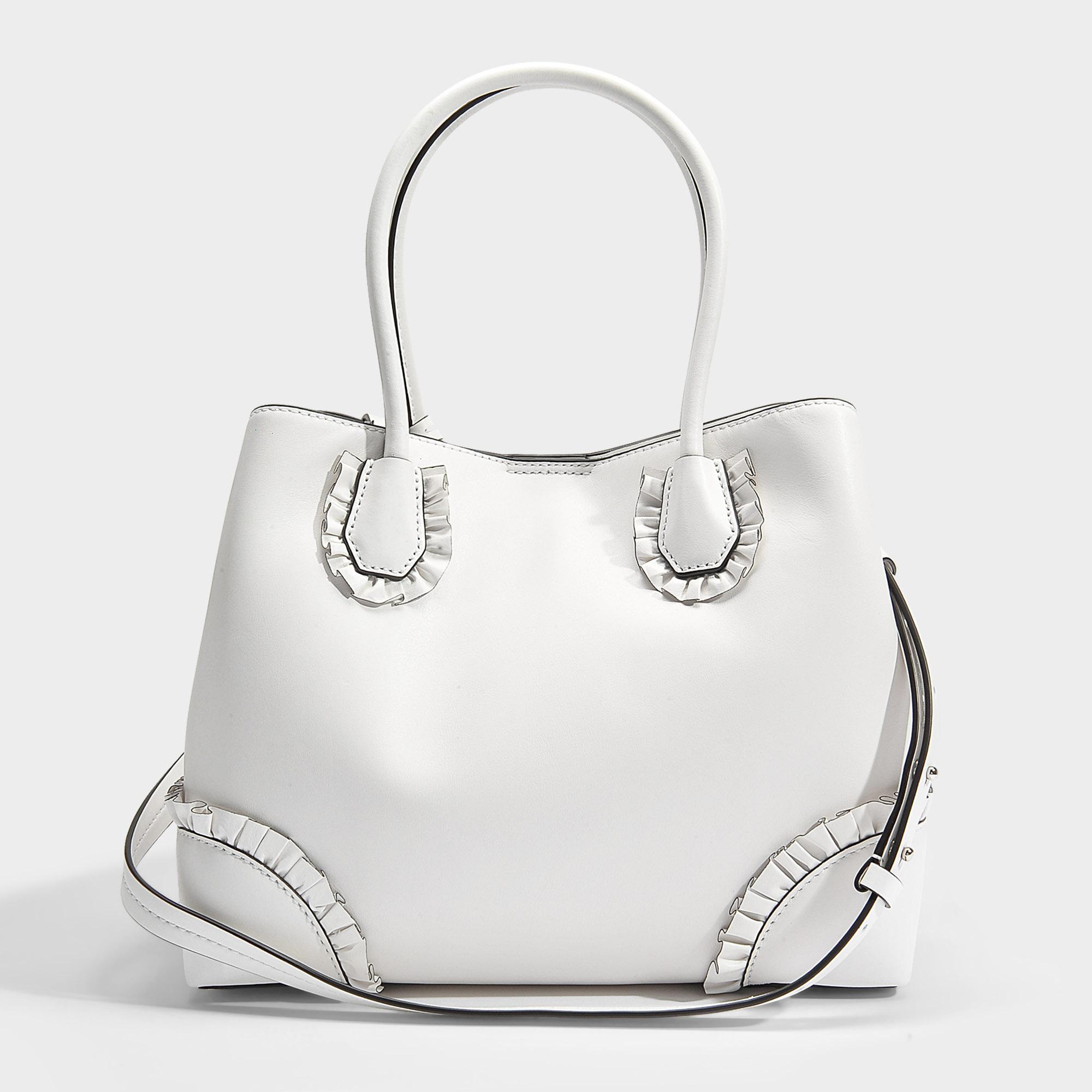 saddle bag white