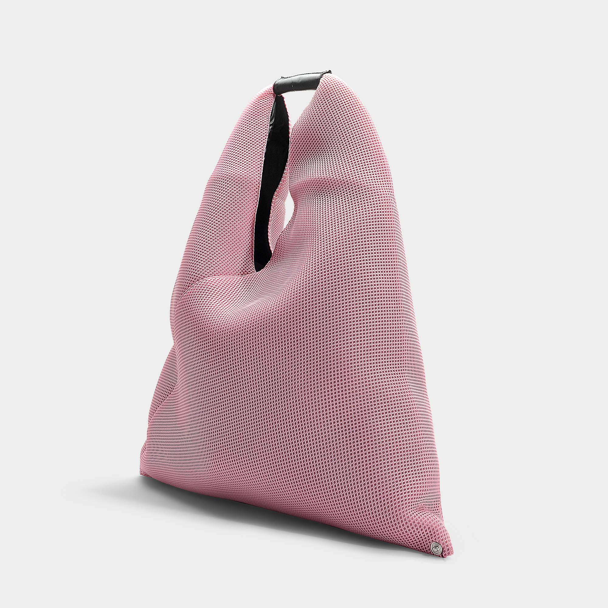 MM6 by Maison Martin Margiela Japanese Mesh Bag In Pink Stitch | Lyst