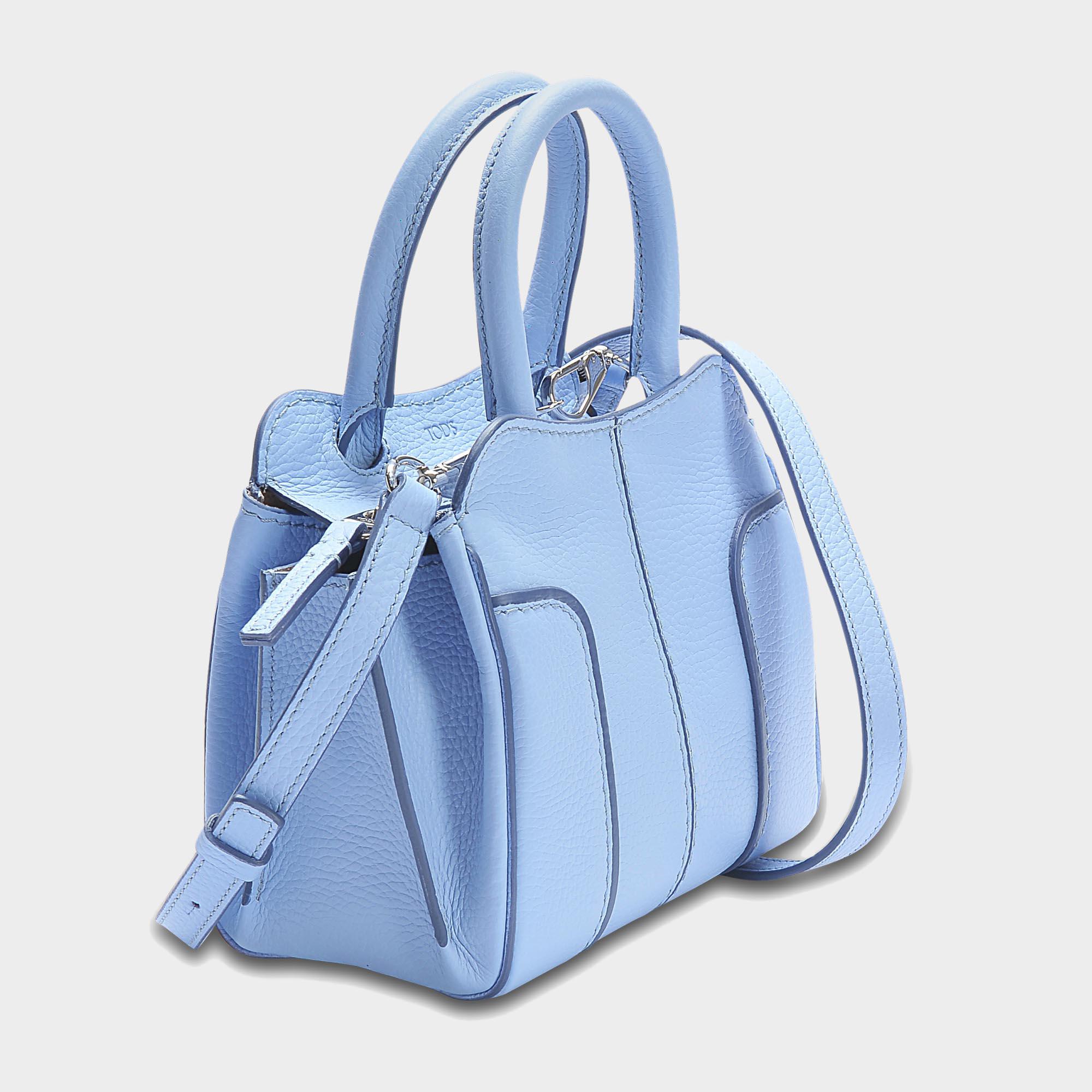 Tod's Sella Micro Bag in Blue | Lyst