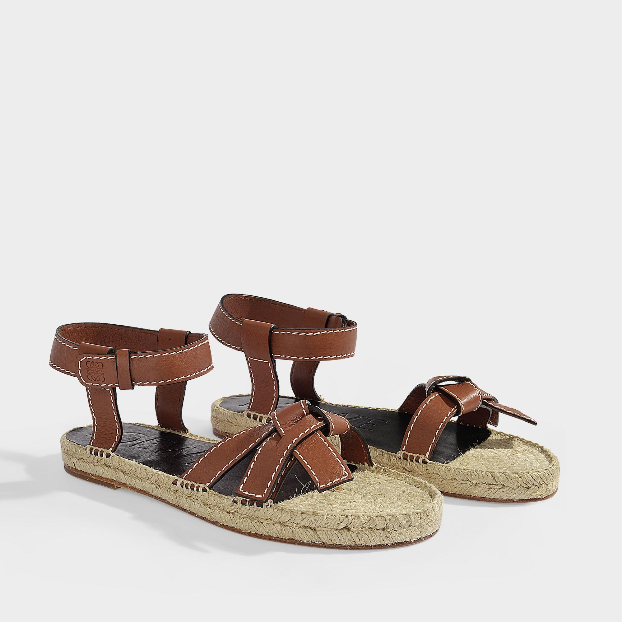 loewe flat sandals