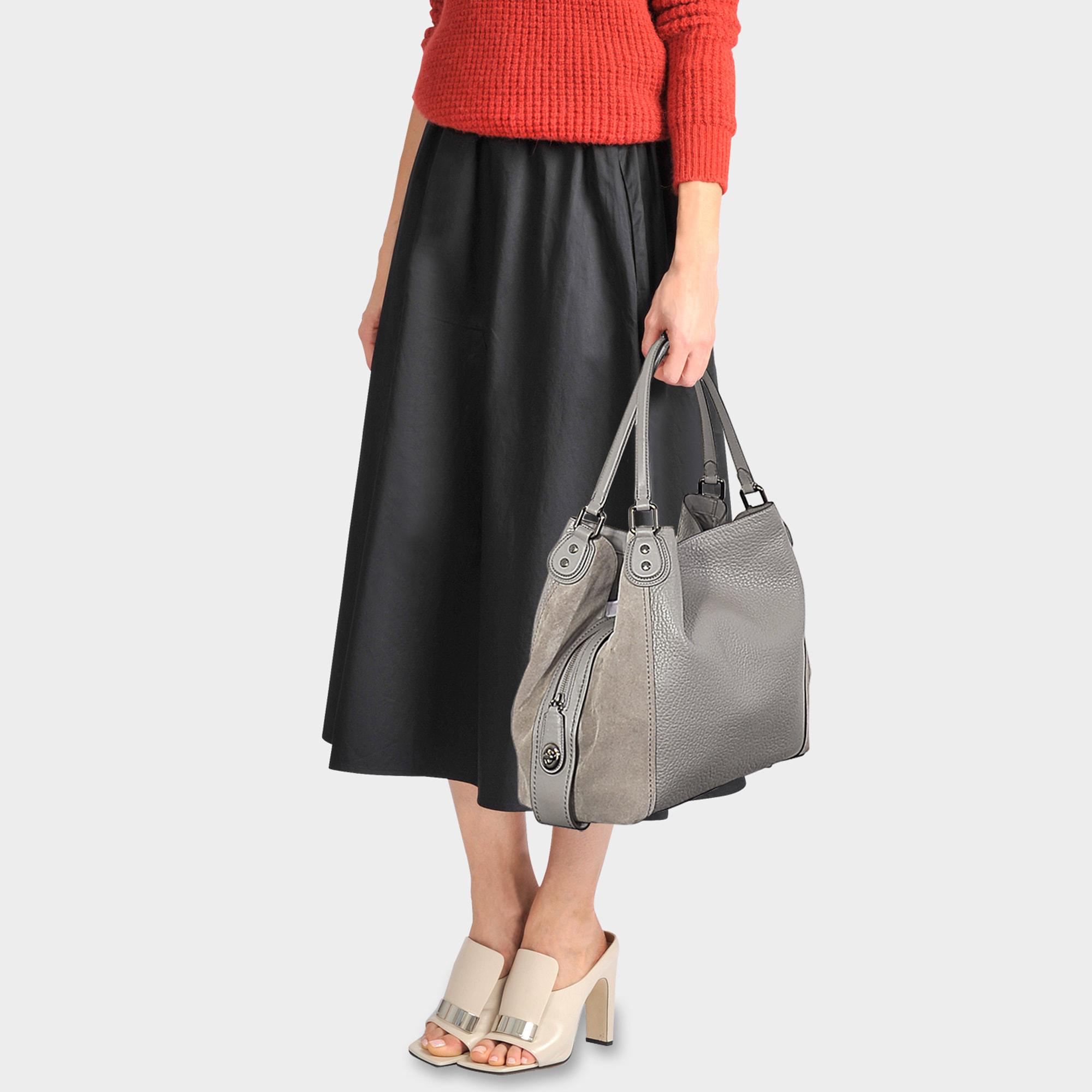 coach edie heather grey