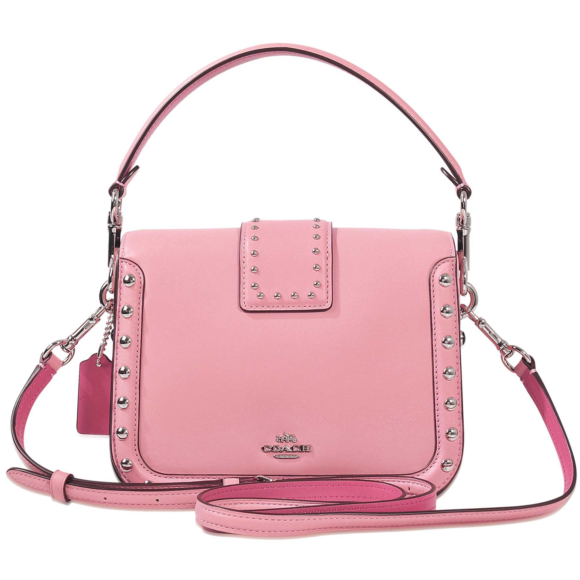 large pink crossbody bag