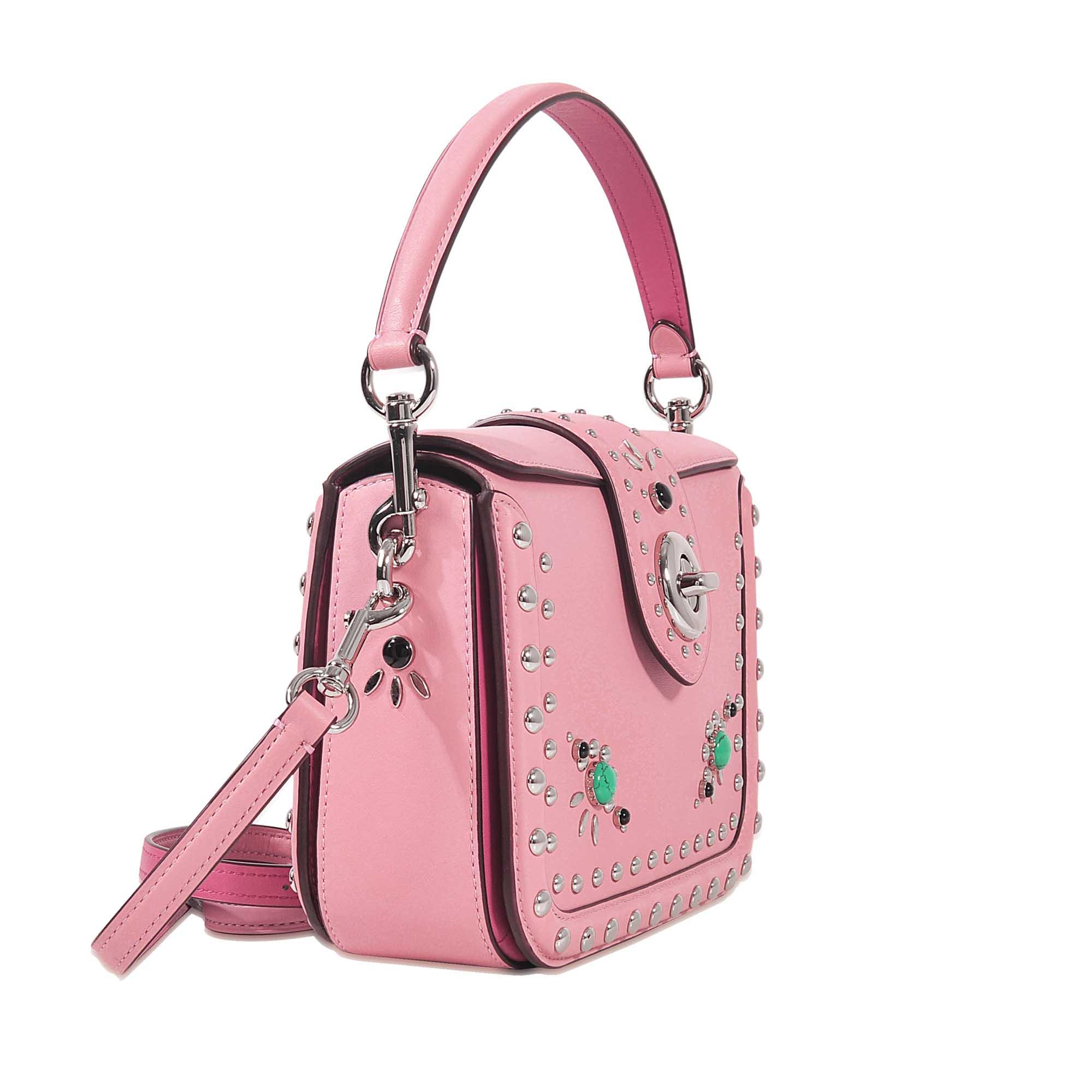 COACH Page Crossbody Bag in Pink - Lyst