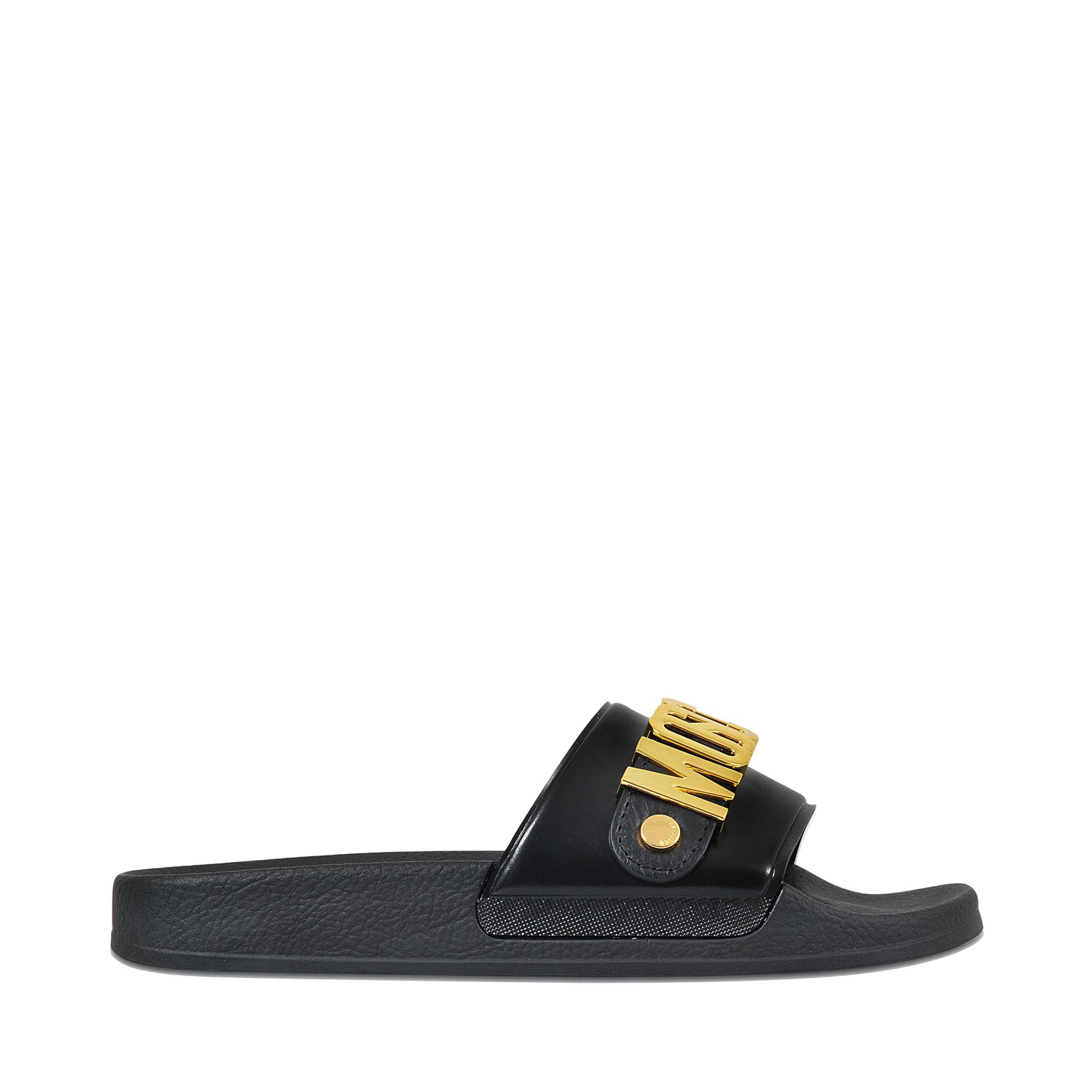 moschino slides on sale