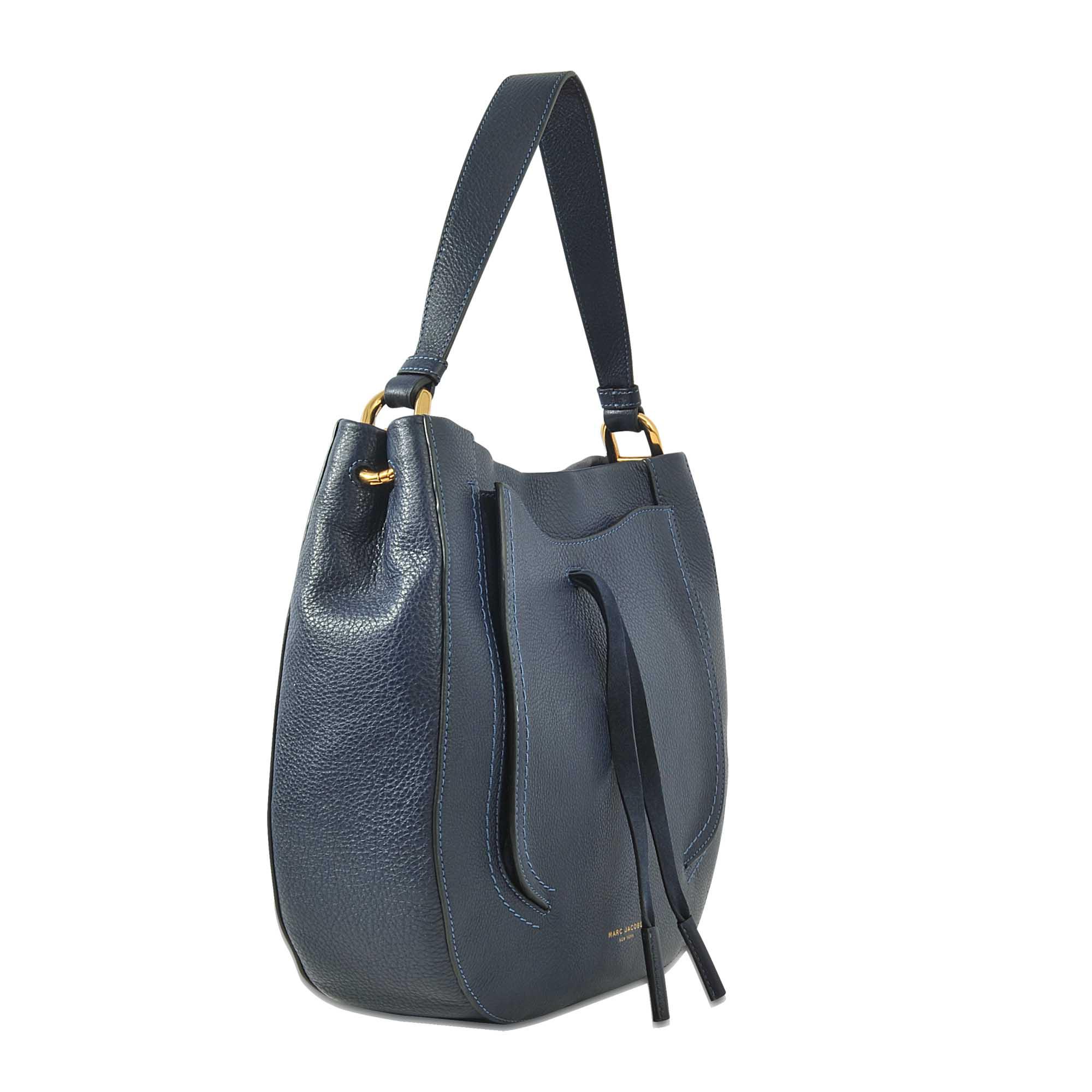 Marc Jacobs Leather Maverick Hobo Bag in Blue - Lyst