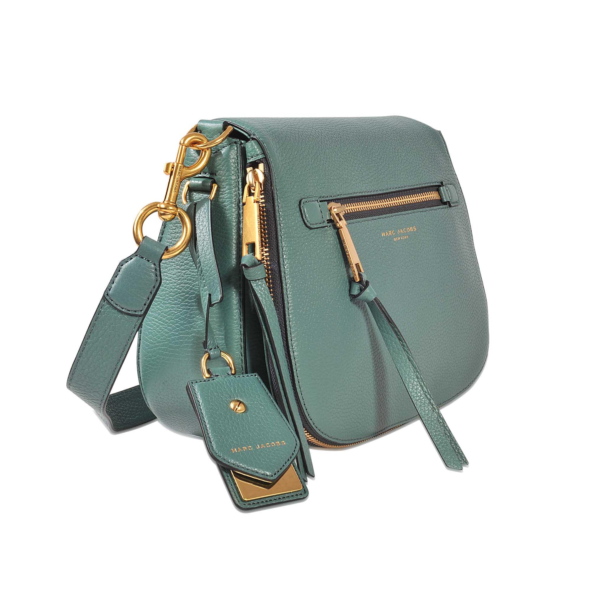 Lyst Marc Jacobs Recruit Nomad Saddle Bag in Green