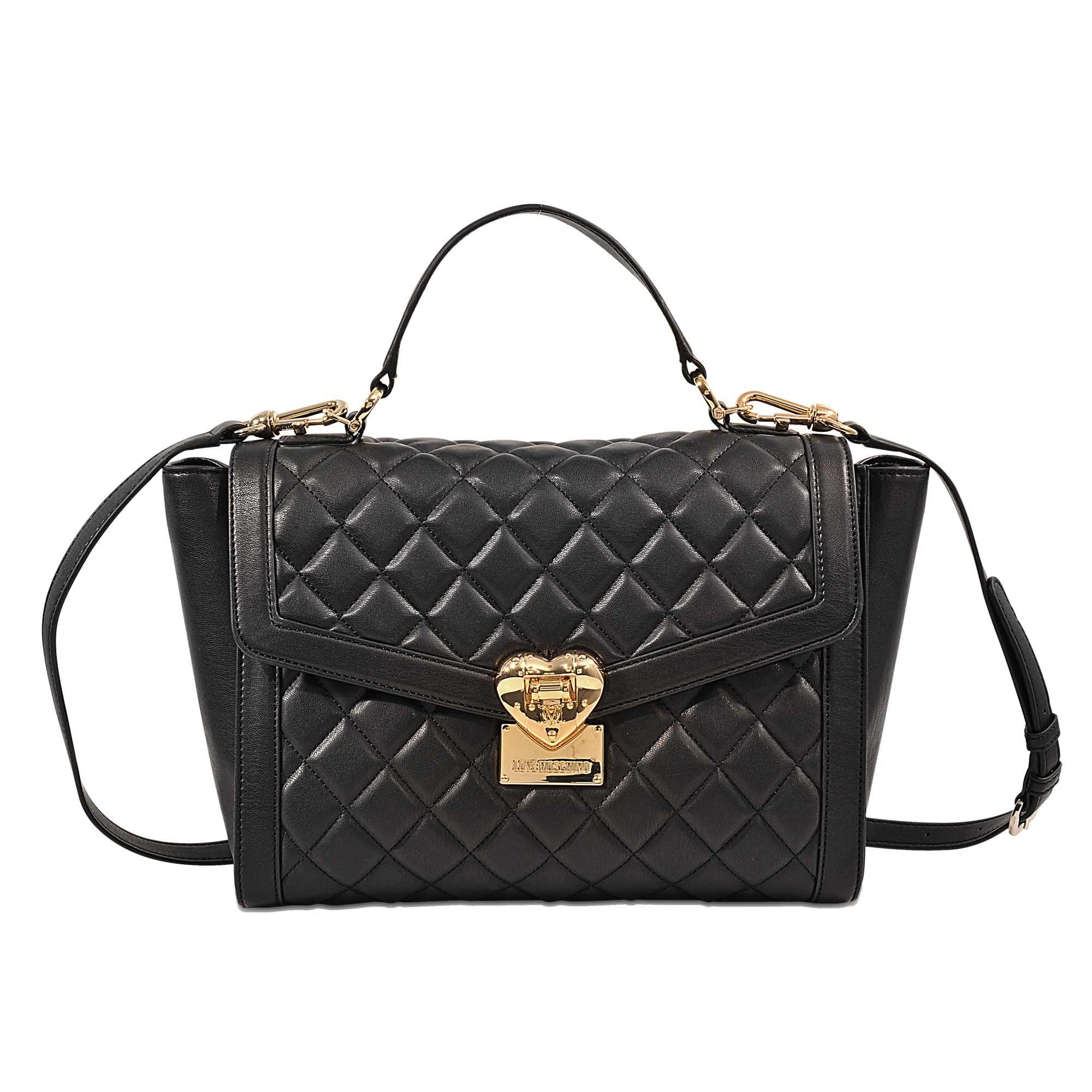 black moschino changing bag