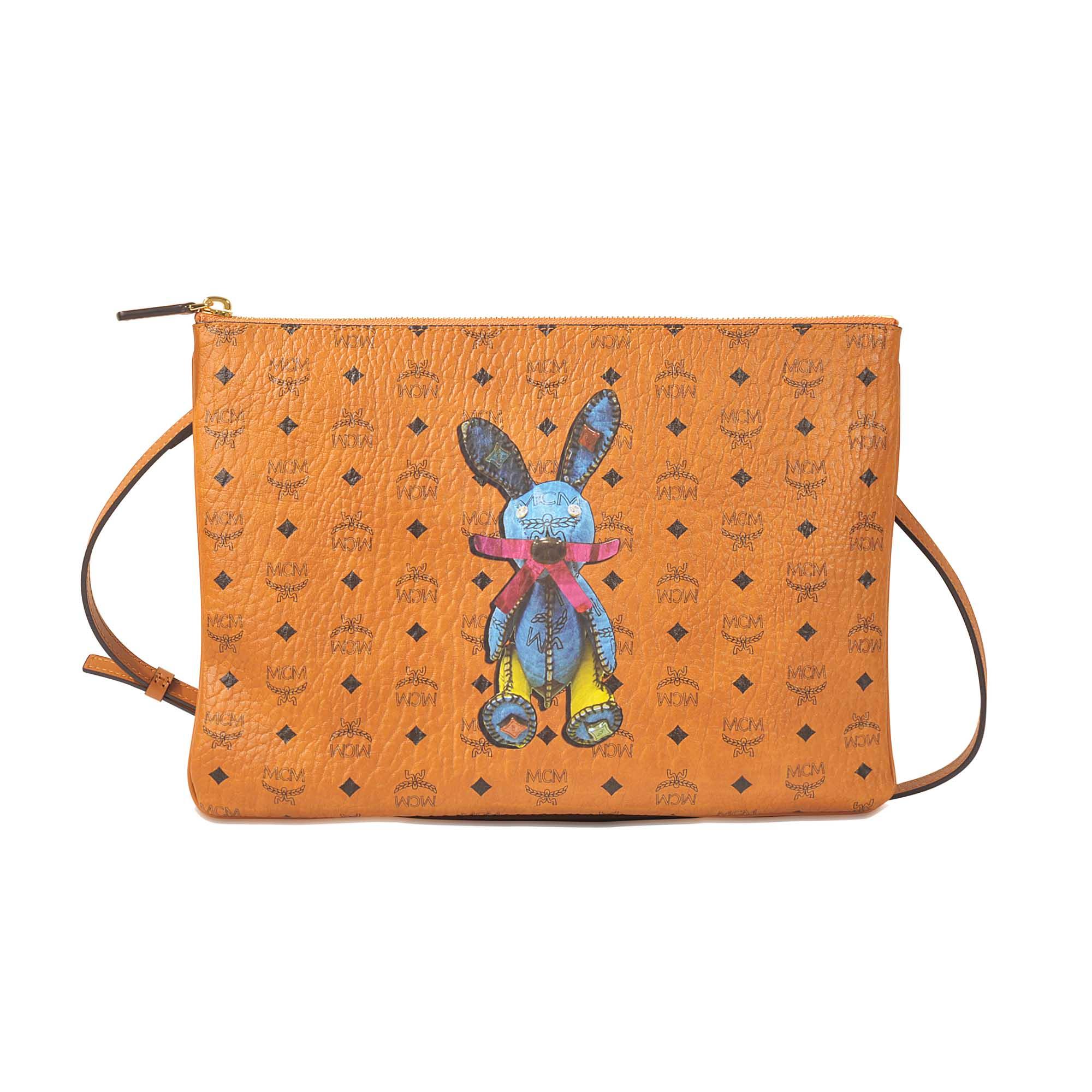 Mcm bunny shop crossbody bag
