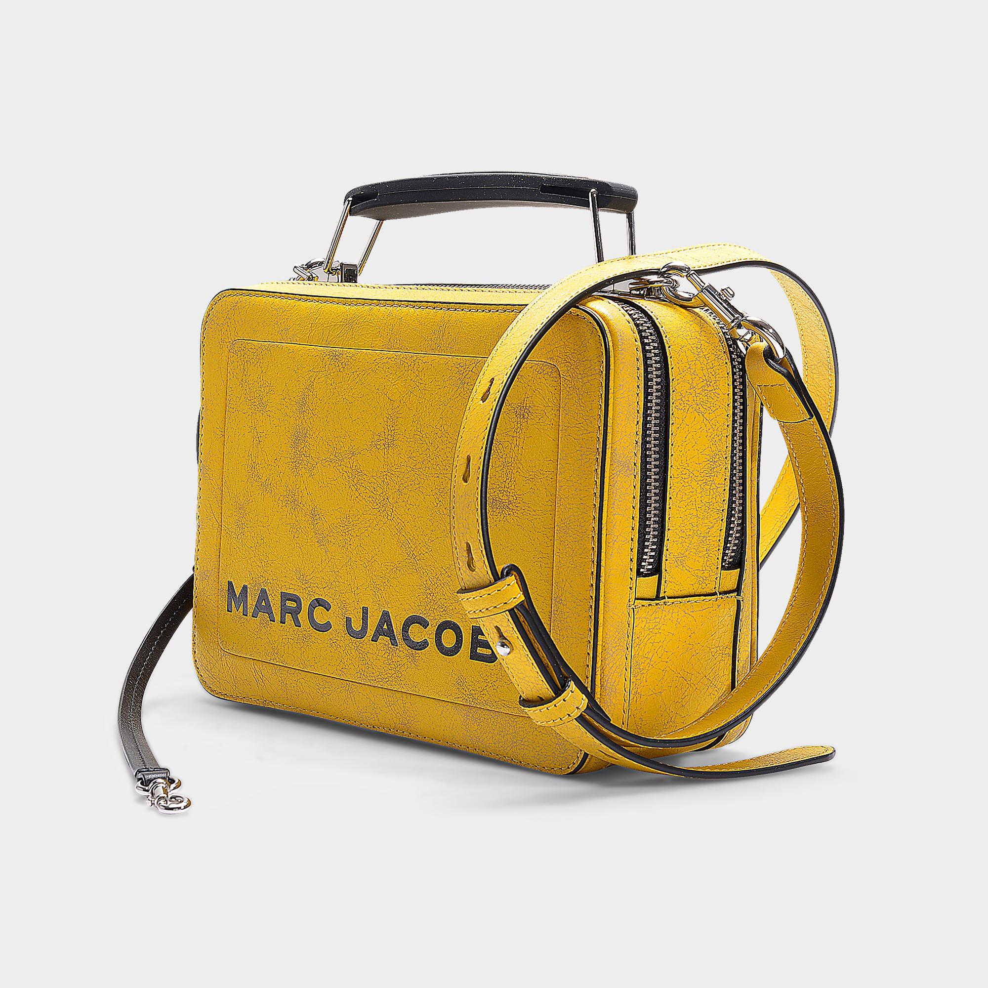 marc jacobs yellow box bag