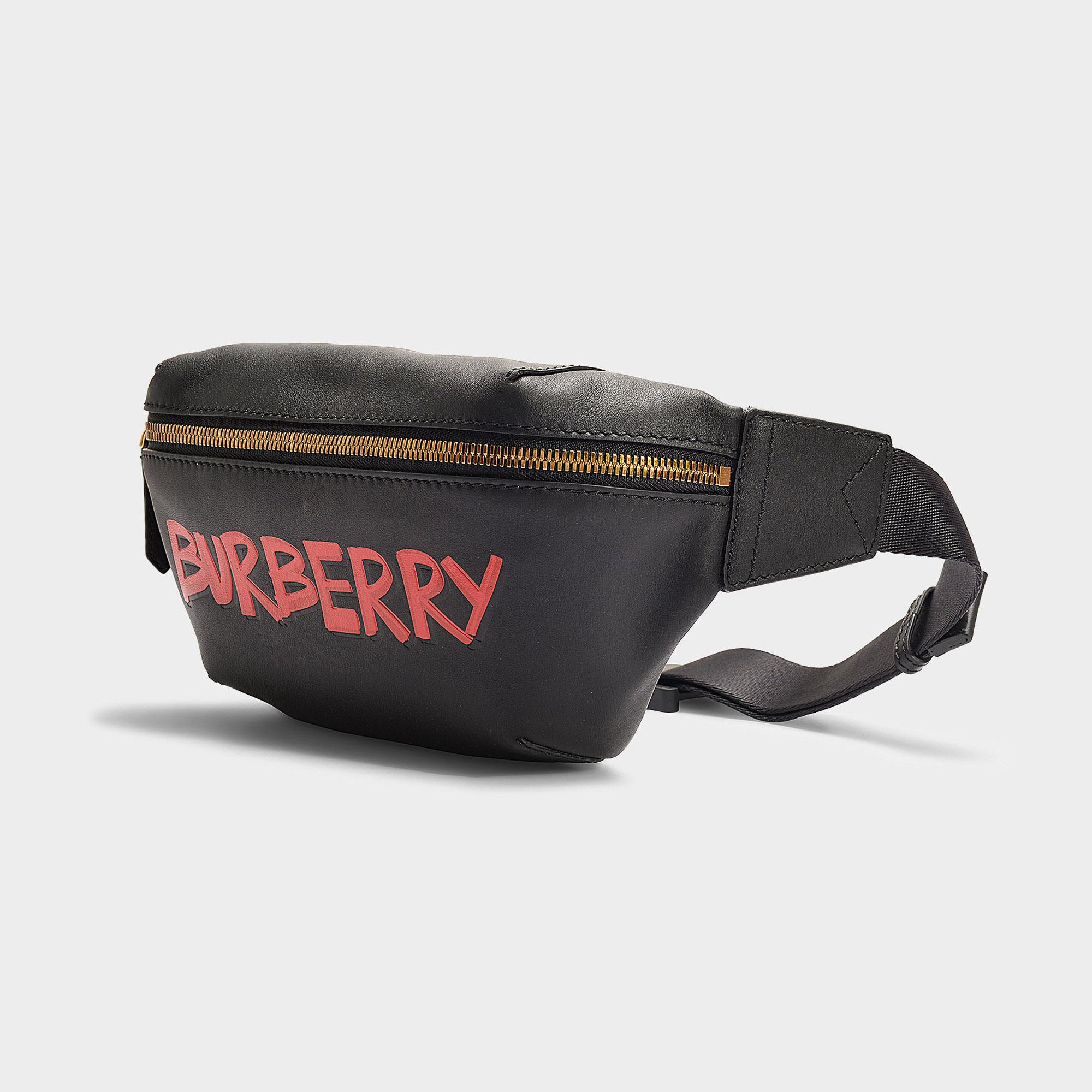 burberry fanny pack black