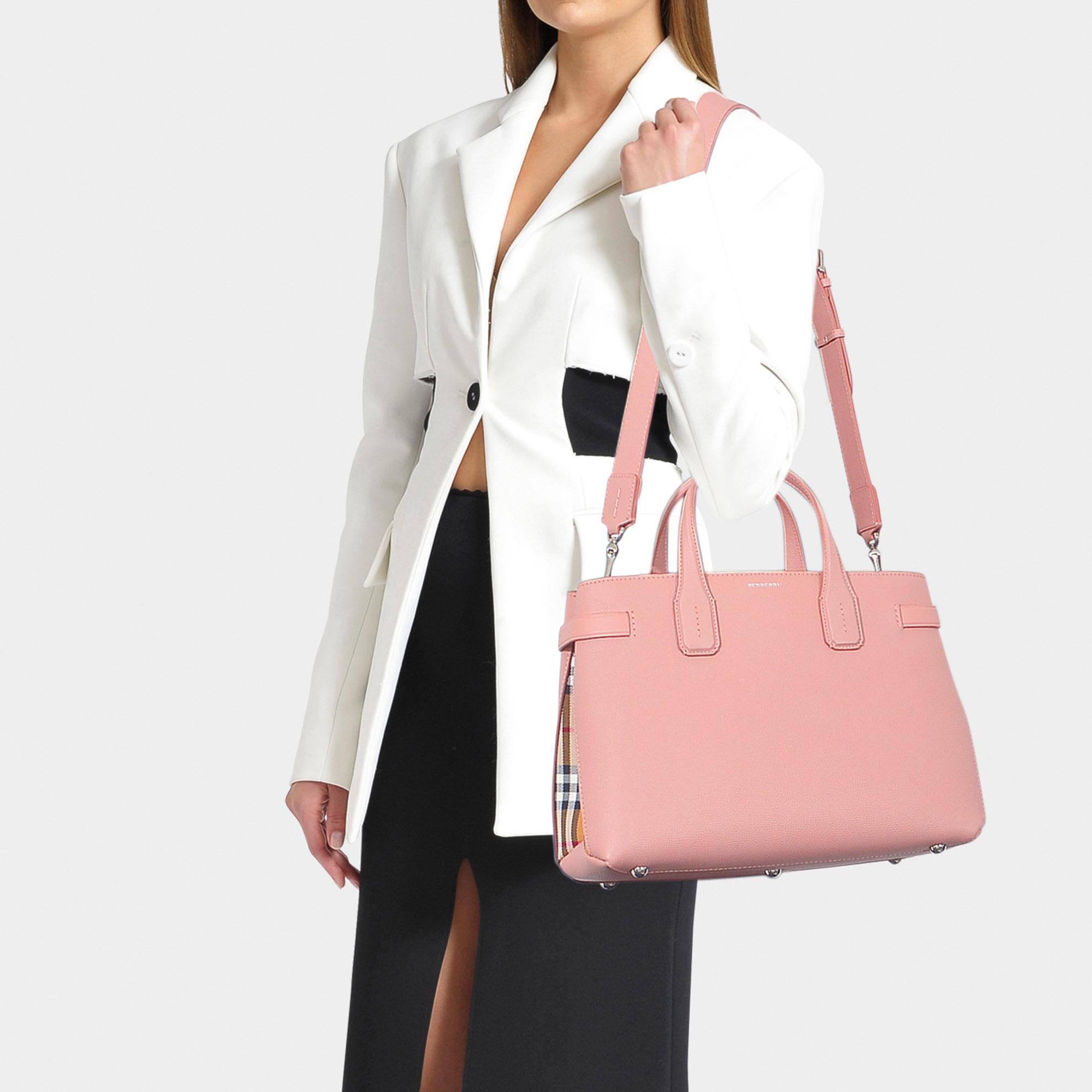 burberry pink tote