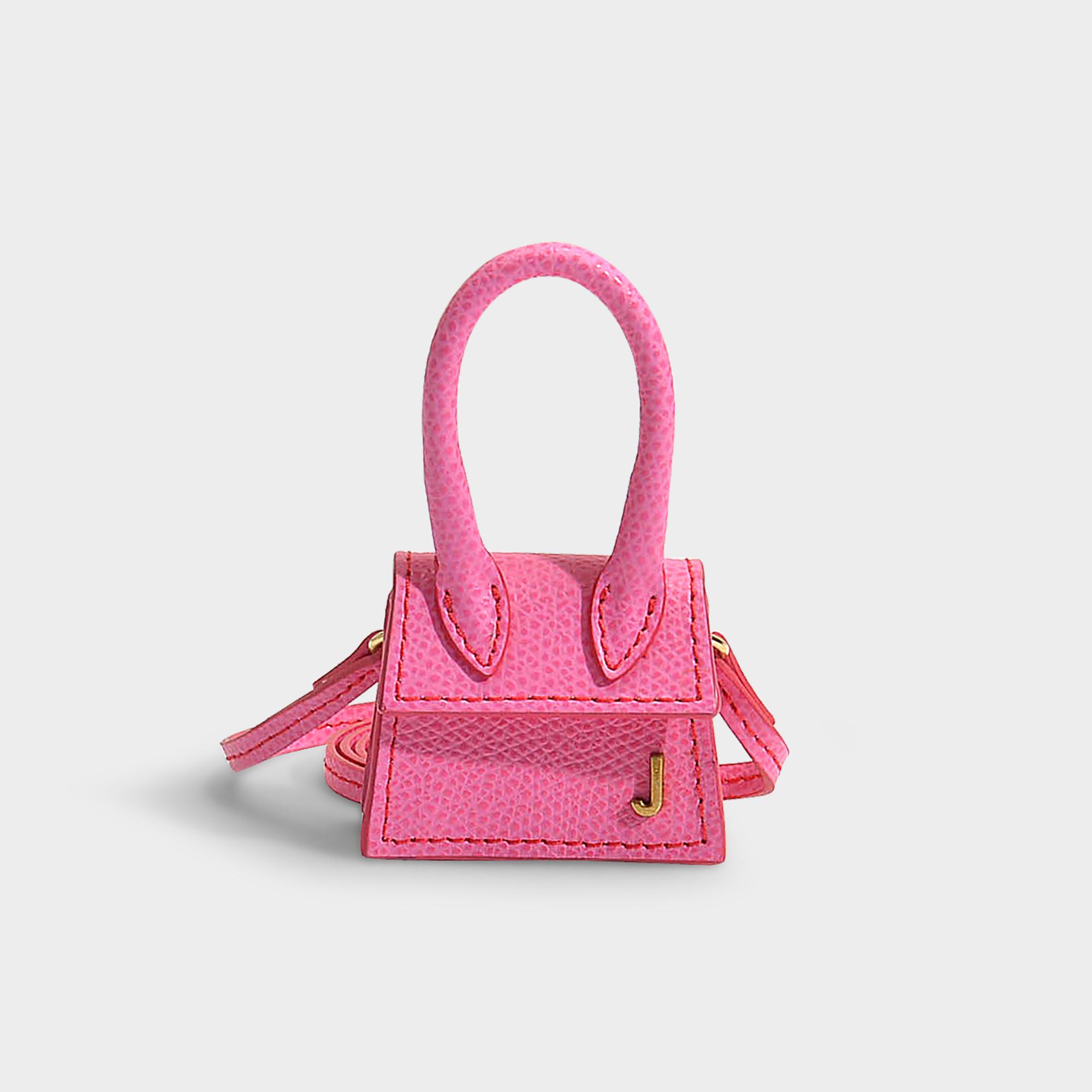 jacquemus small pink bag